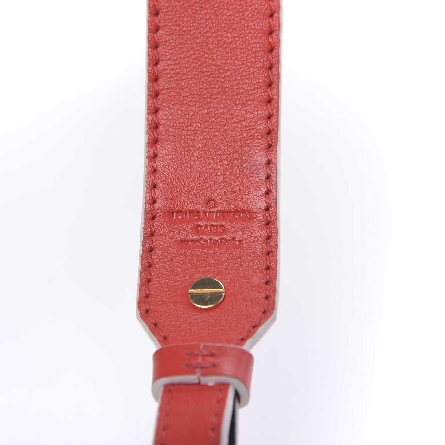 Monogram Bandouliere Shoulder Strap XL Coquelicot