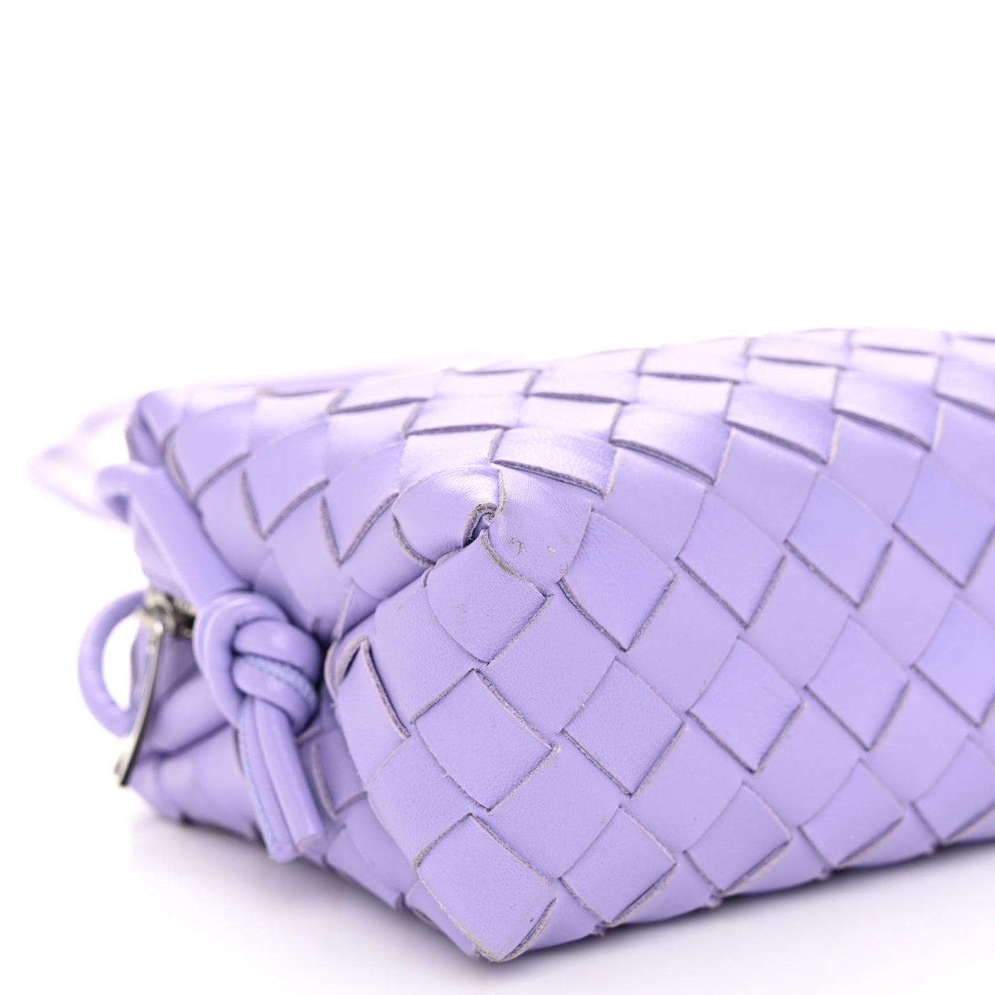 Nappa Intrecciato Mini Loop Camera Bag Wisteria