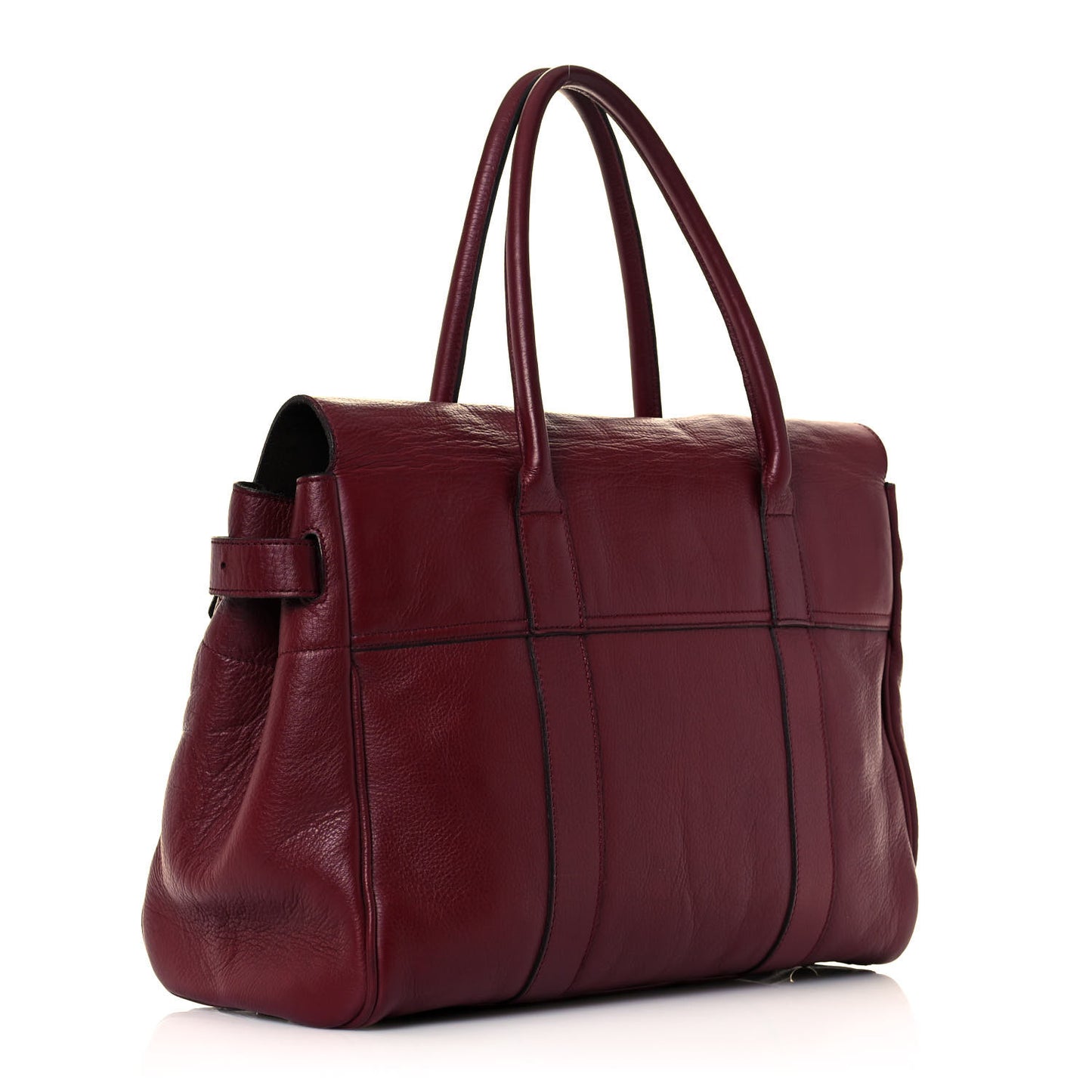 Natural Leather Bayswater Poppy Red