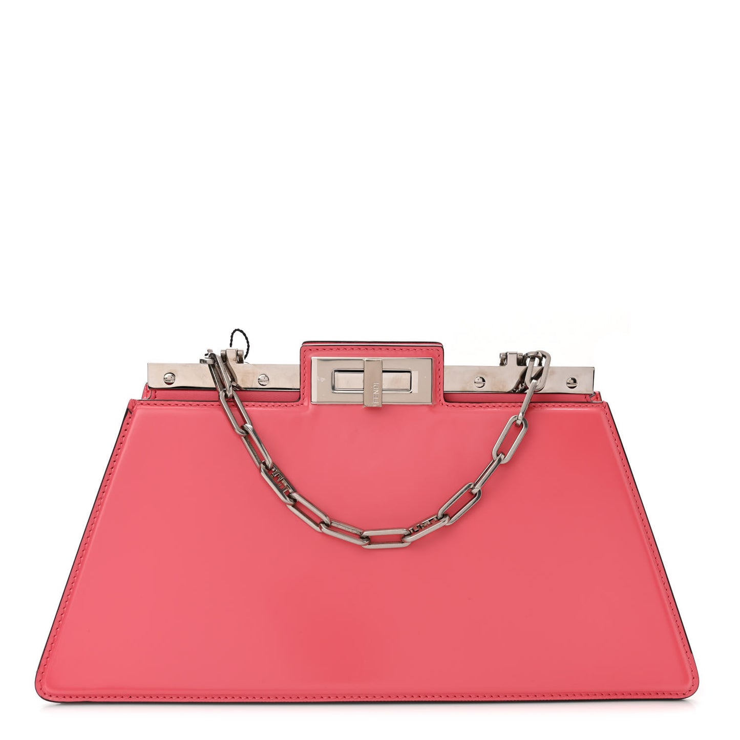 Patent Peekaboo Cut Pink Dalia