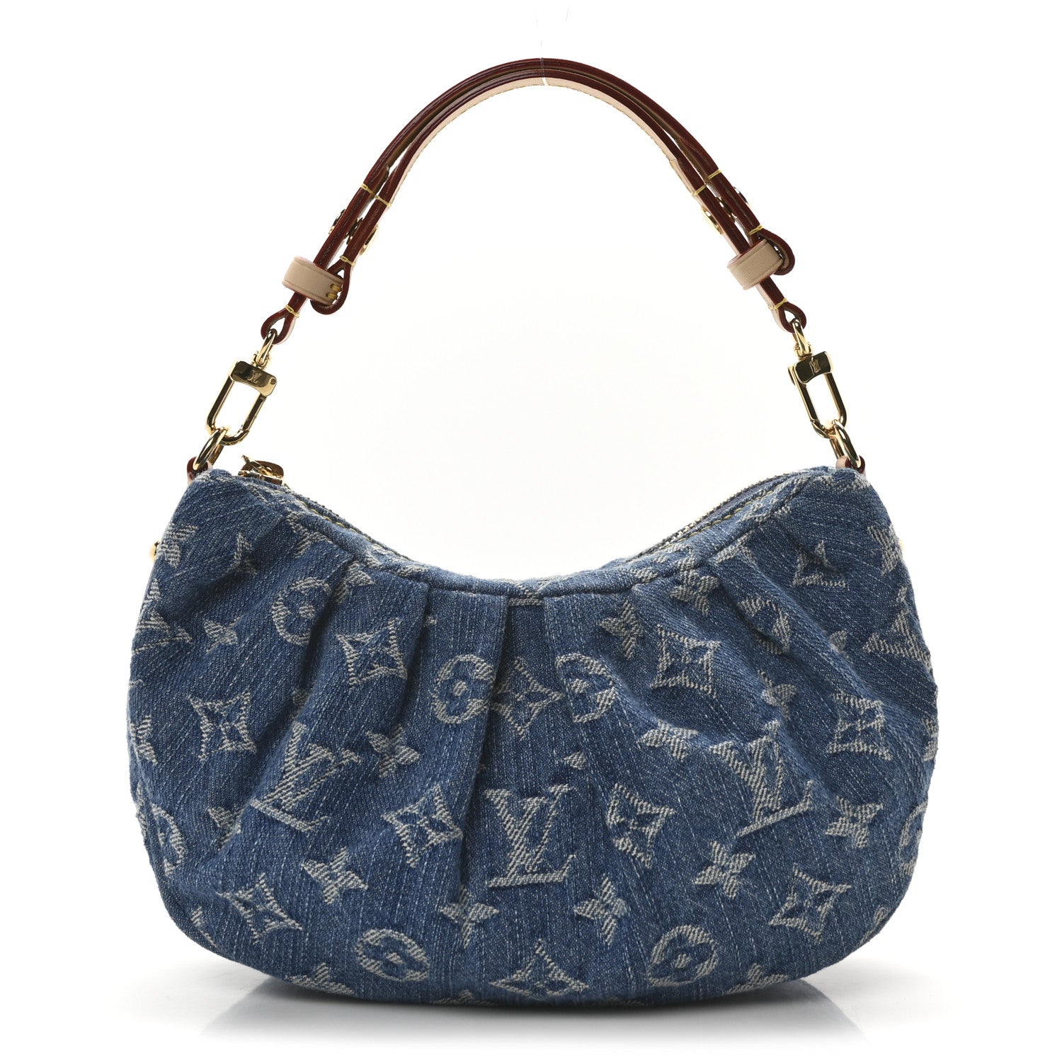 Louis Vuitton Monogram Denim Pochette Valley Blue 1737238