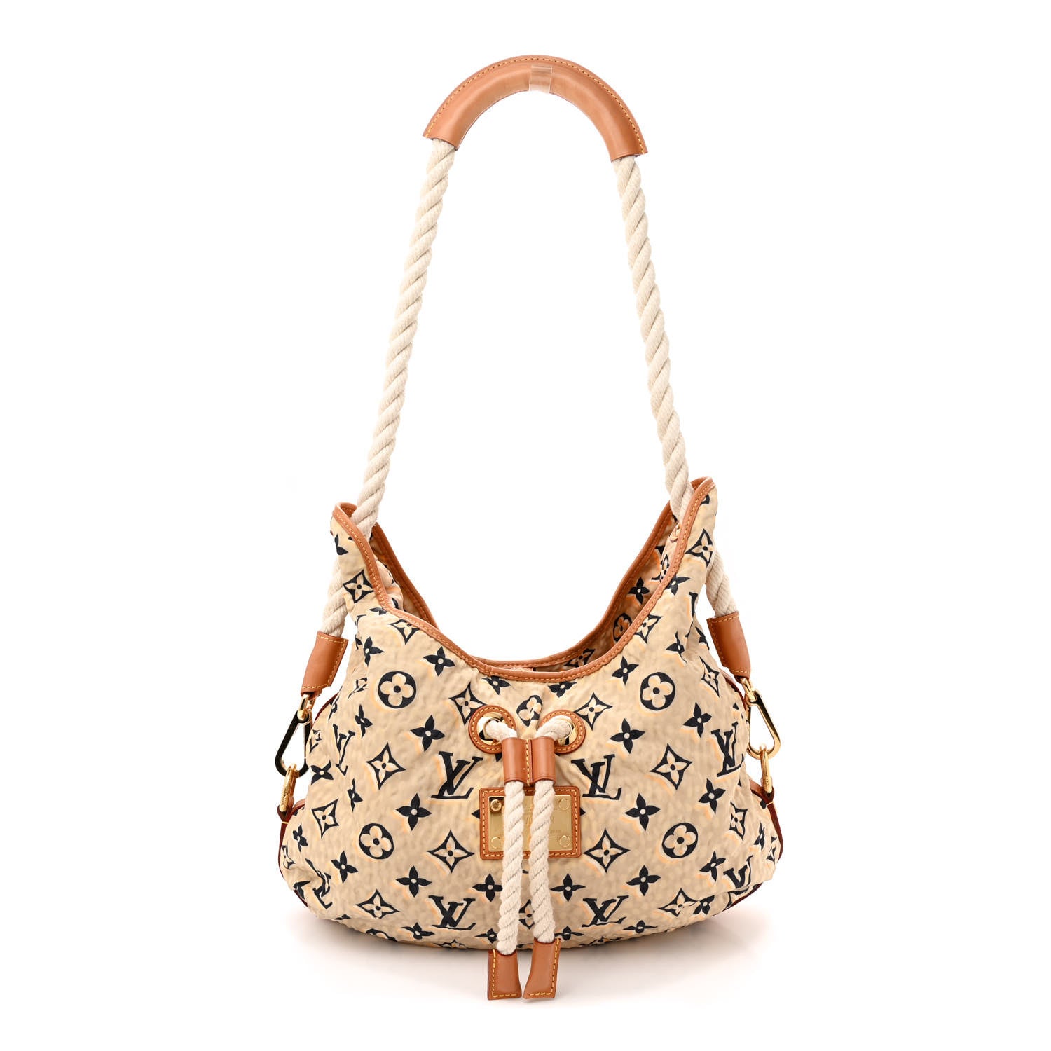 Louis Vuitton Canvas Monogram Cruise Bulles MM Natural 1 of 14