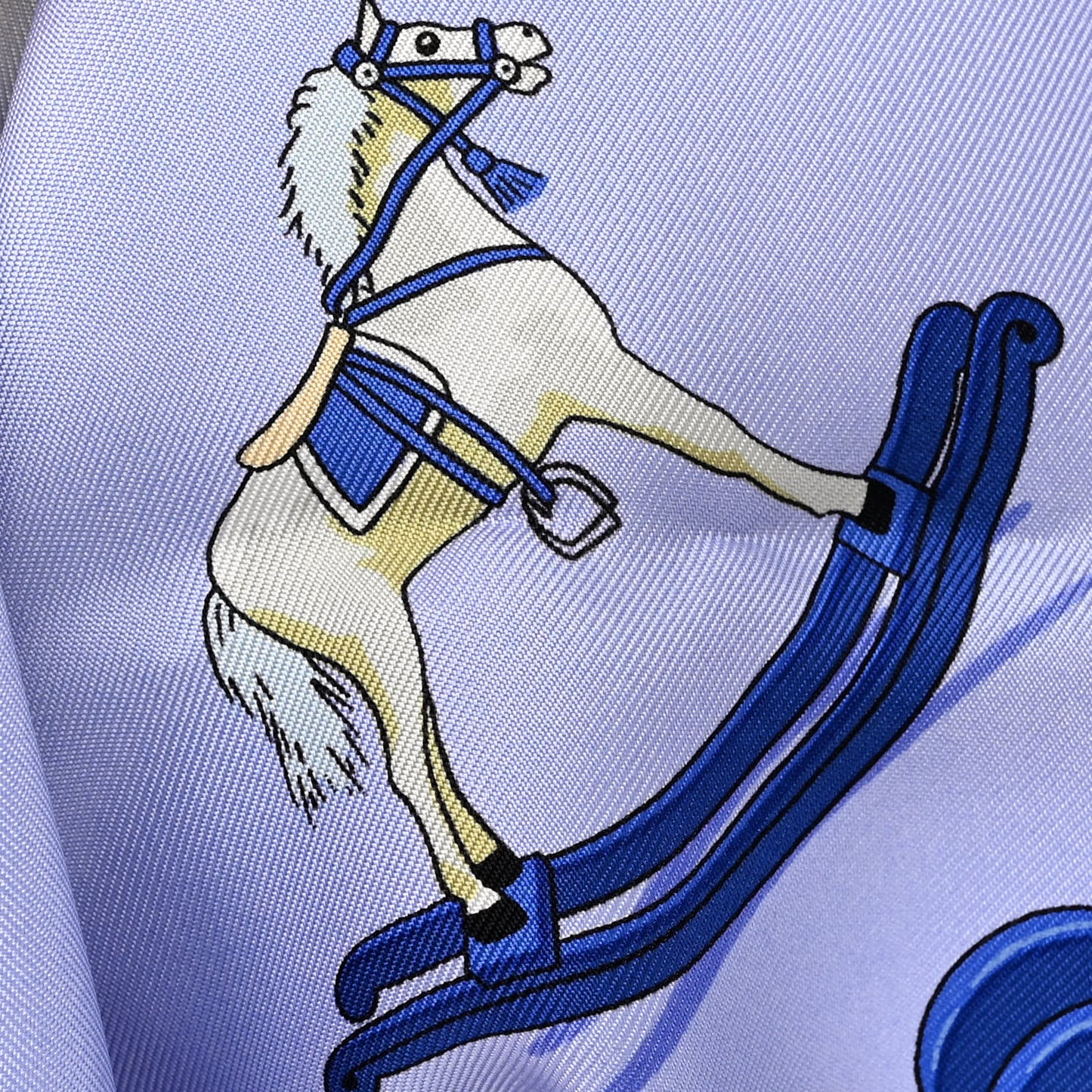 Silk Raconte Moi le Cheval Scarf 90