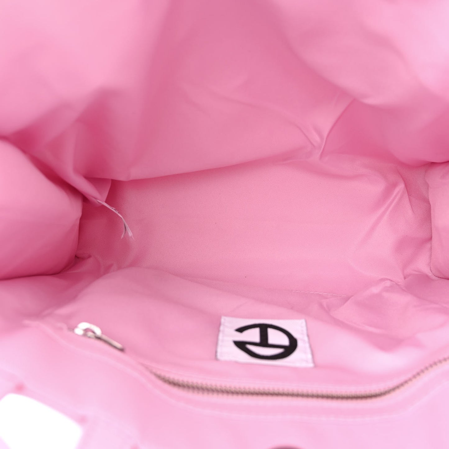 Vegan Leather Medium Shopping Bag Bubblegum