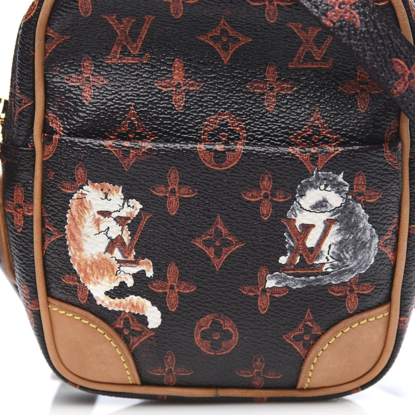Catogram Small Paname Marron