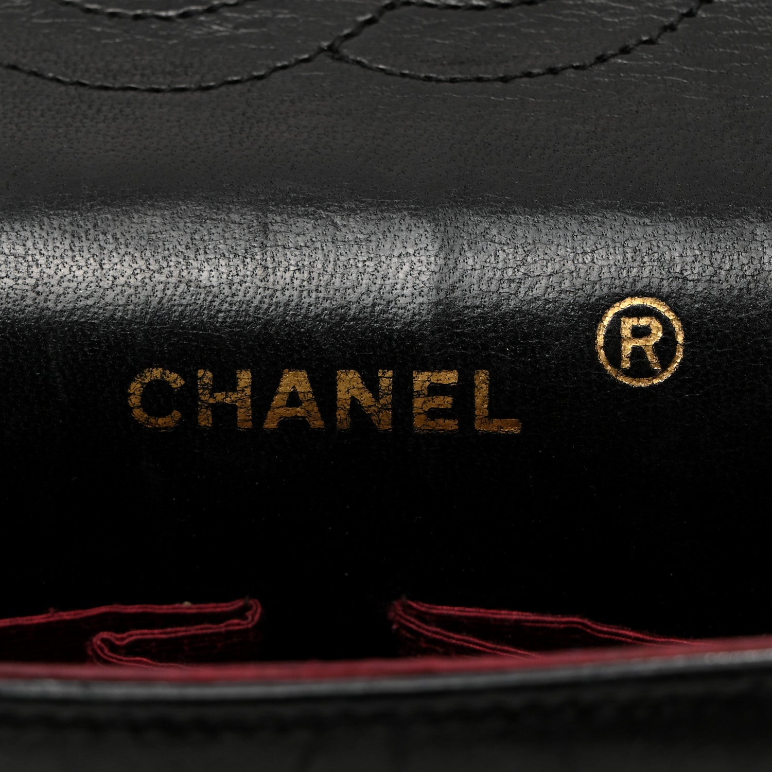 Chanel Lambskin Quilted Medium Double Flap Black 7 of 24
