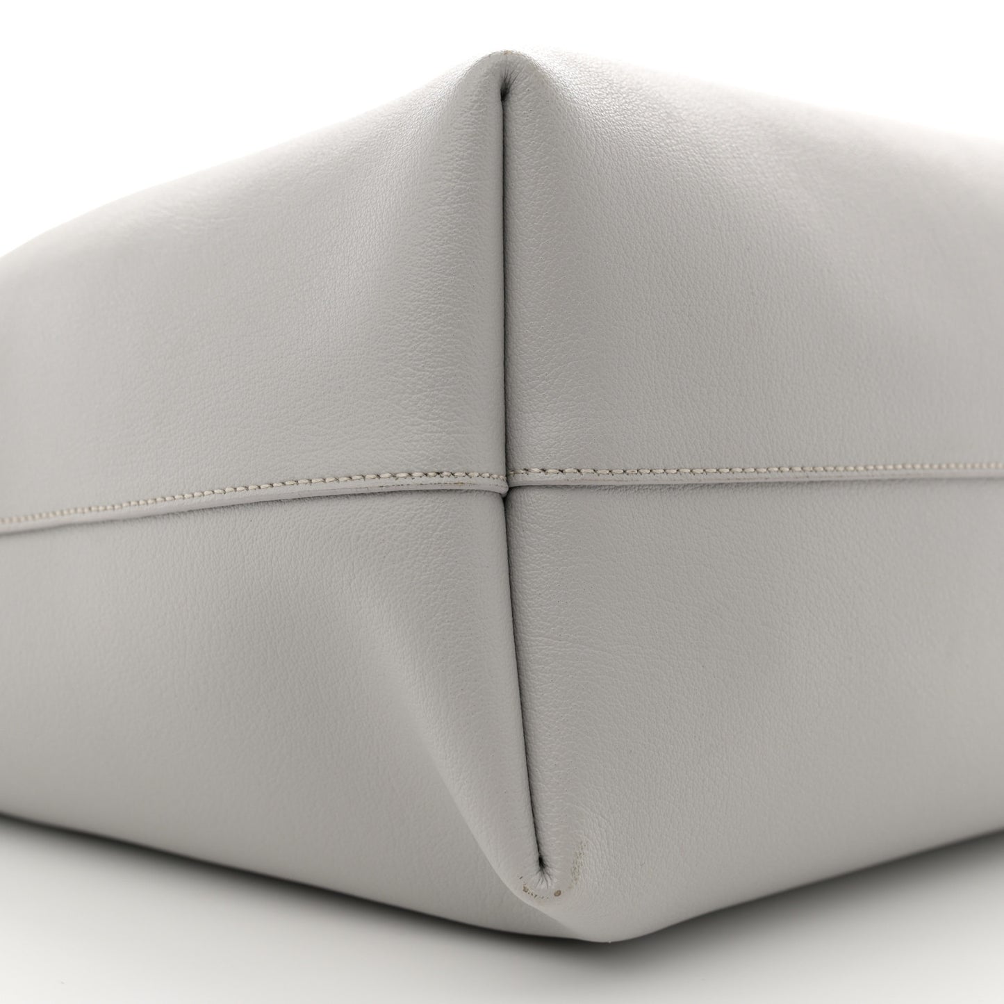 Calfskin Large Shopping Tote Granite