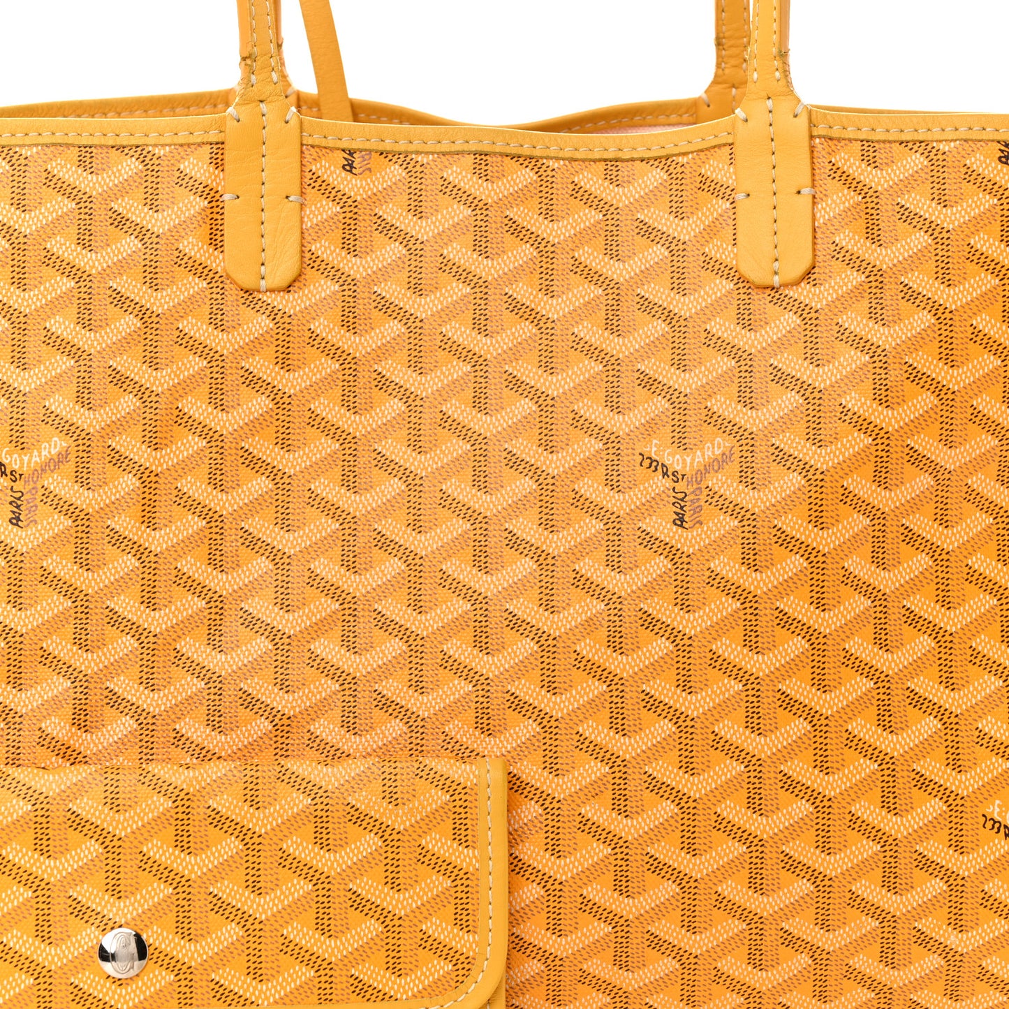 Goyardine Saint Louis PM Yellow