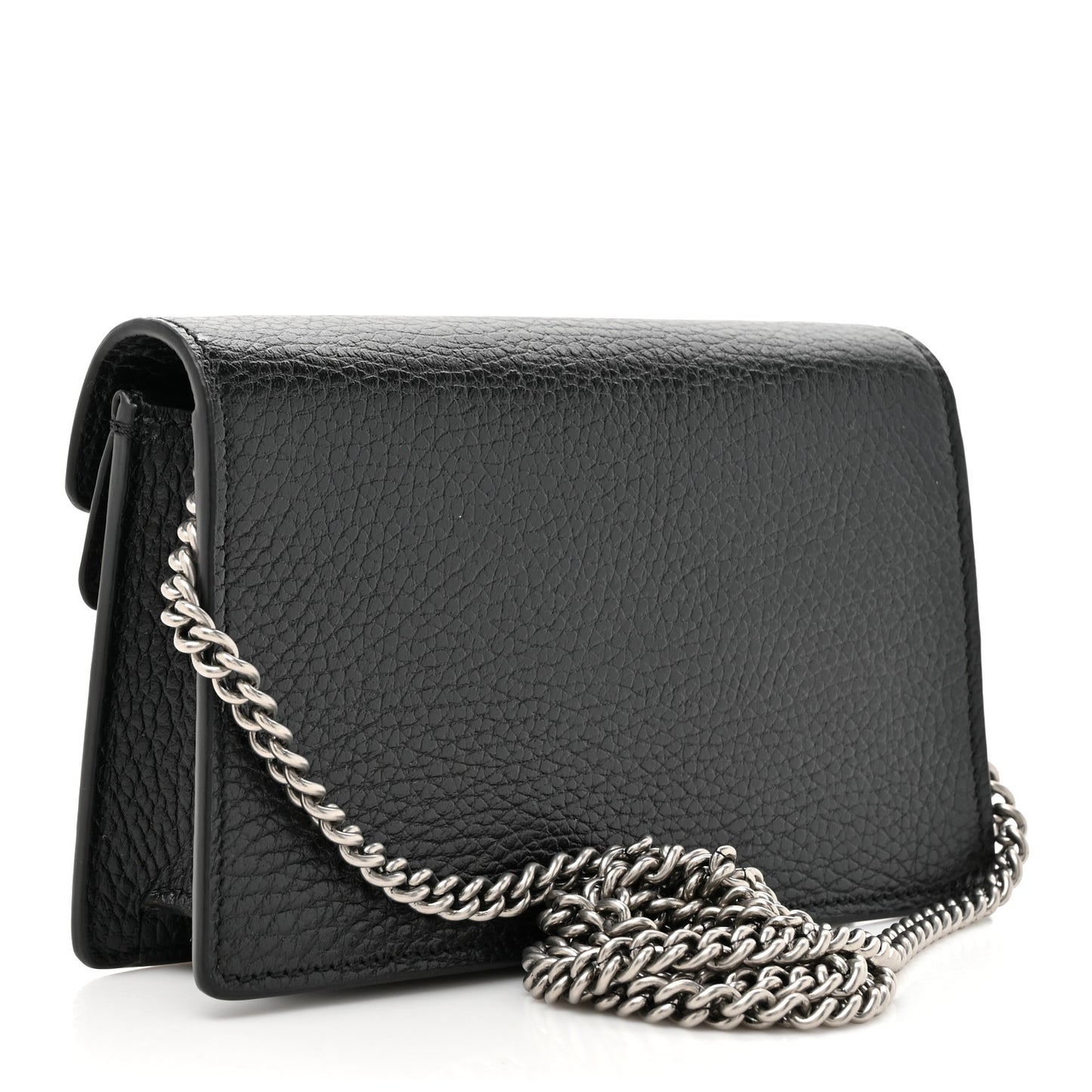 Calfskin Super Mini Dionysus Shoulder Bag Black