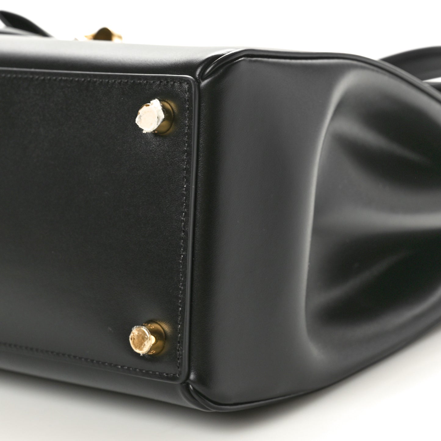 Calfskin Classique 16 Top Handle Bag Black