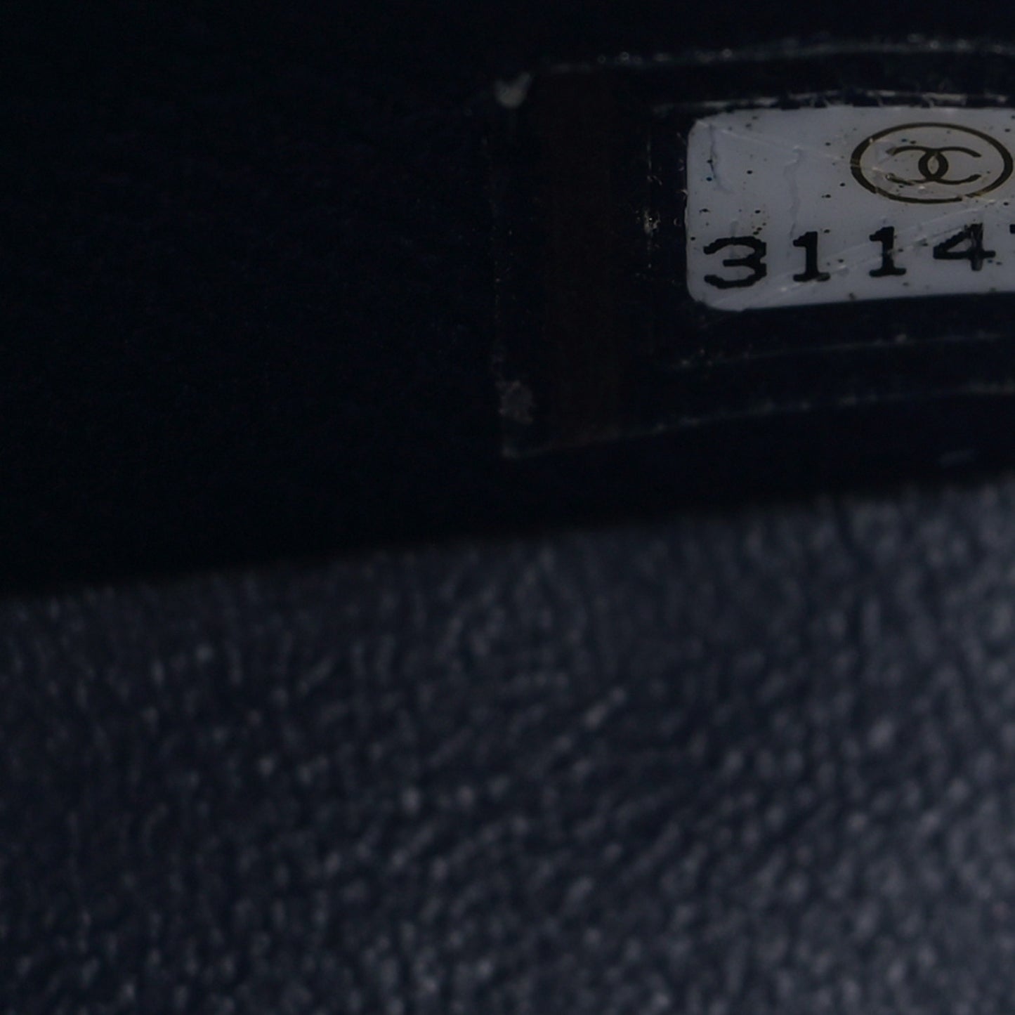 Caviar Quilted Small Double Flap Blue