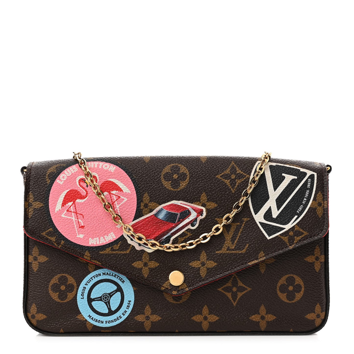 Monogram World Tour Pochette Felicie