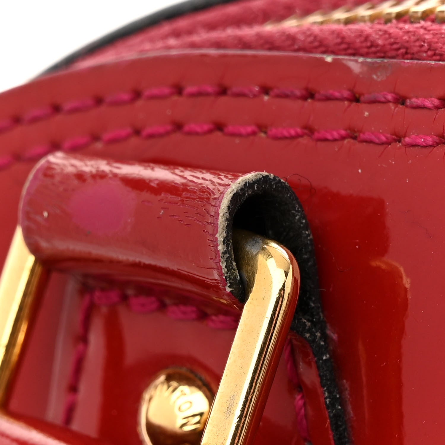 Louis Vuitton Vernis Alma BB Rose Indien 15 of 18