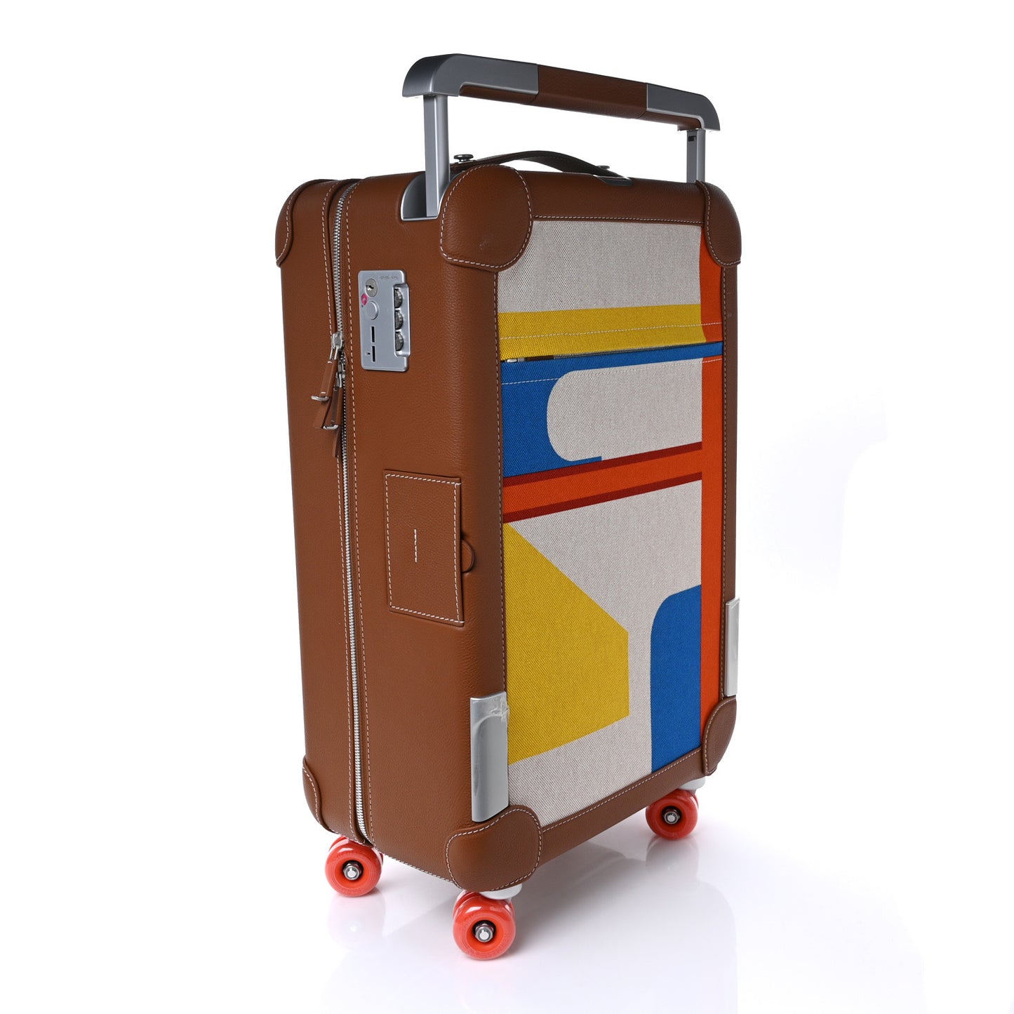 Canvas Taurillon Regate RMS Rolling Trolley Luggage Multicolor