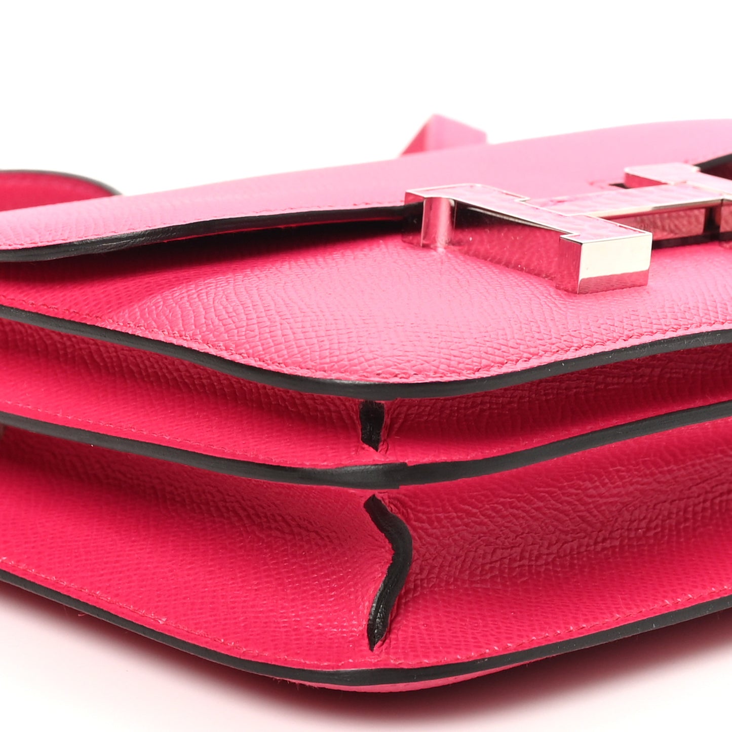Epsom Shiny Alligator Constance 18 Rose Mexico