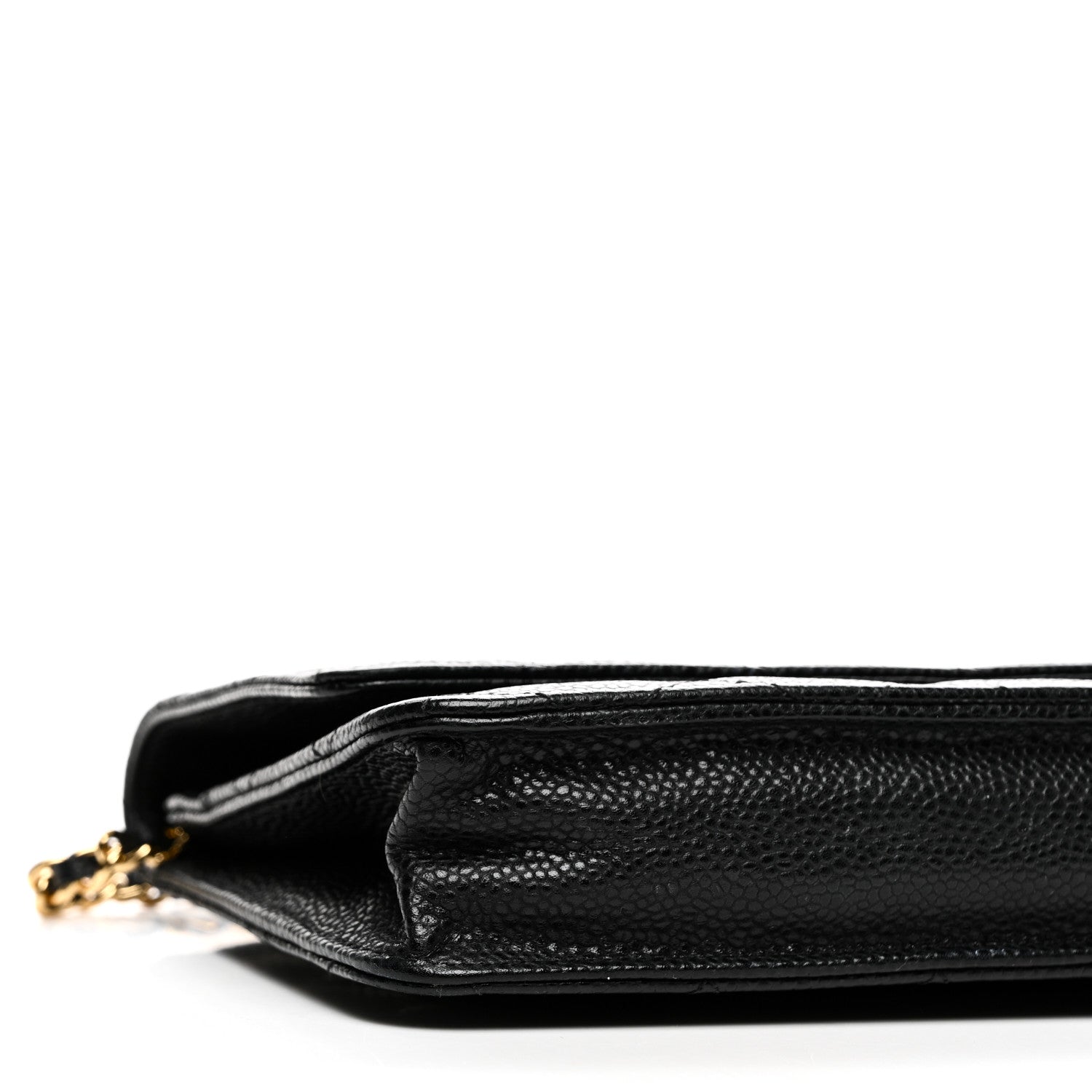 Chanel Caviar Quilted Wallet on Chain WOC Black 9 of 11