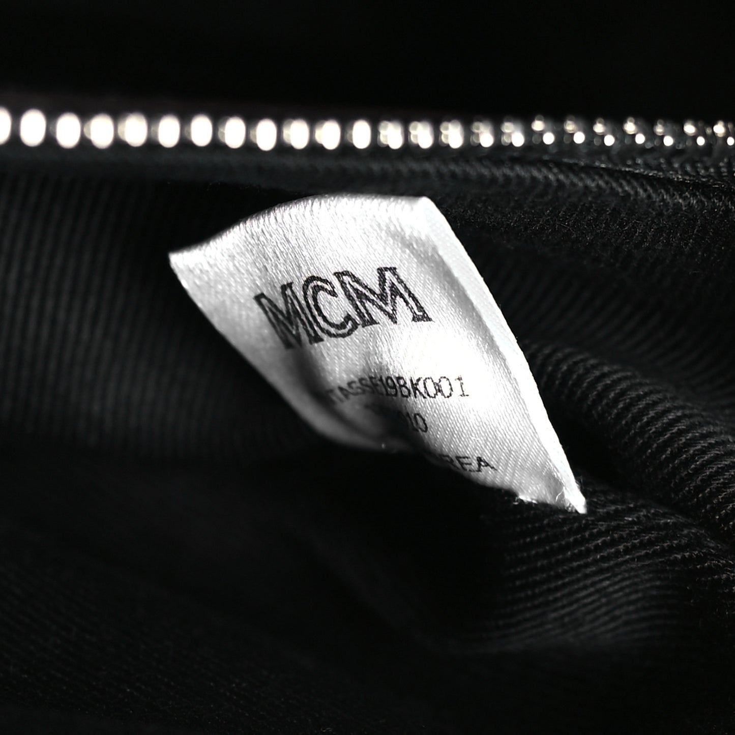 Visetos Small Half Moon Crossbody Bag Black