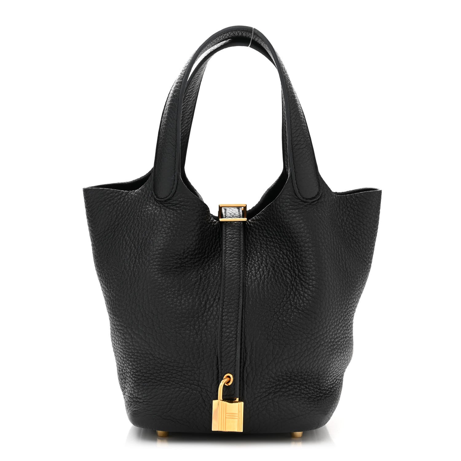 Hermes Taurillon Clemence Picotin Lock 18 PM Black 1 of 10