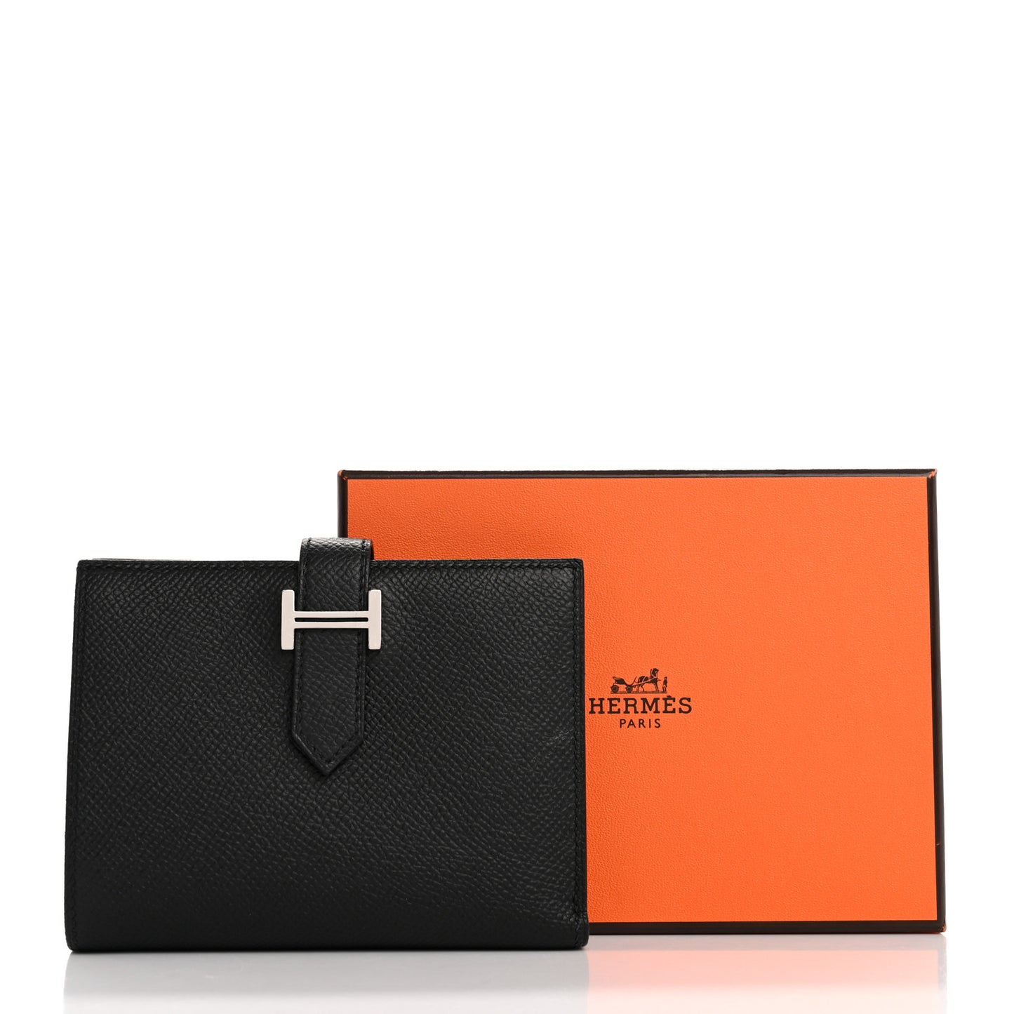 Epsom Bearn Compact Wallet Black