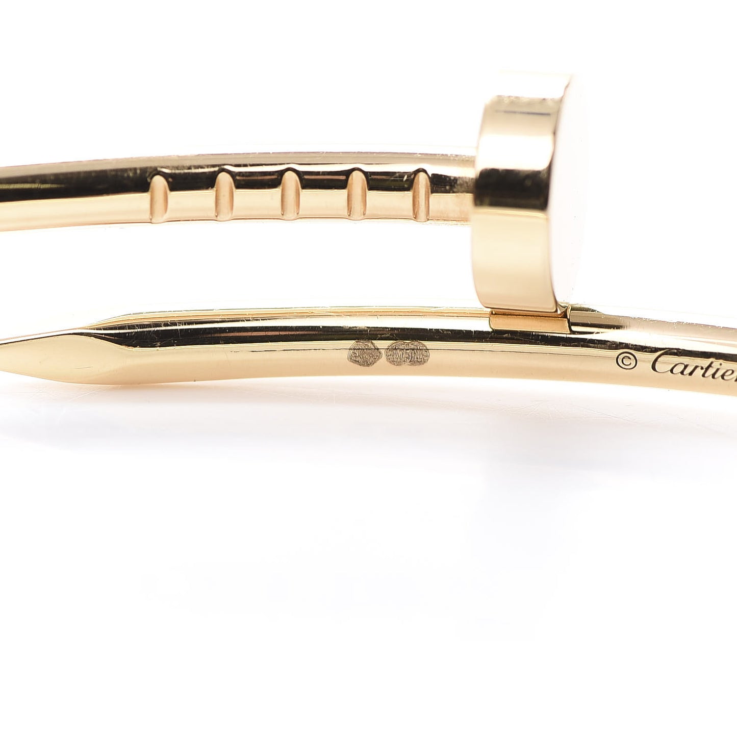 18K Yellow Gold Small Juste Un Clou Bracelet 15