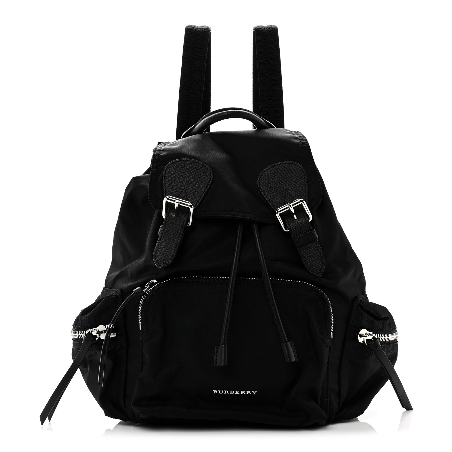 Burberry Nylon Medium Crossbody Rucksack Backpack Black 1808905