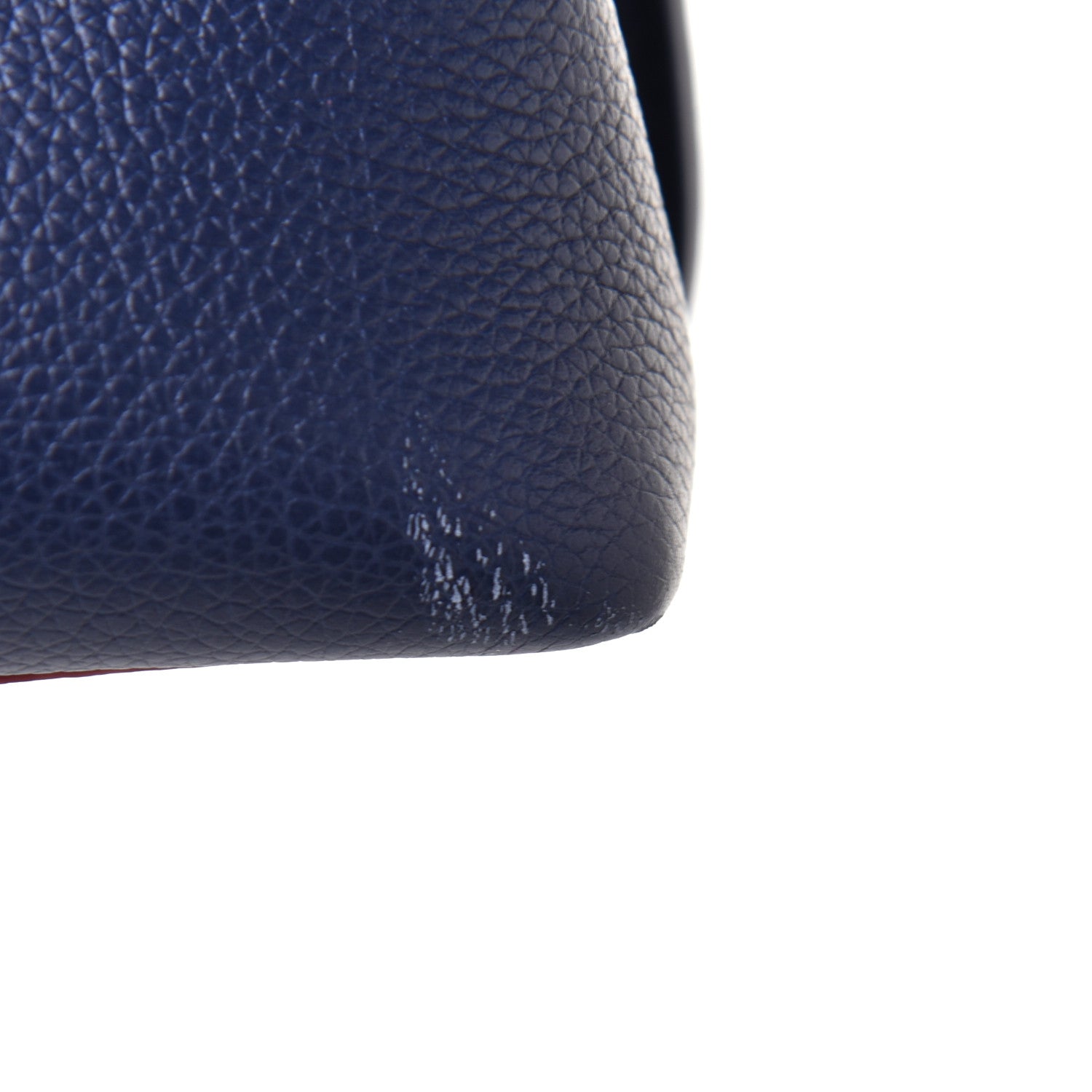 Louis Vuitton Calfskin Lockme Day Marine Rouge 9 of 9