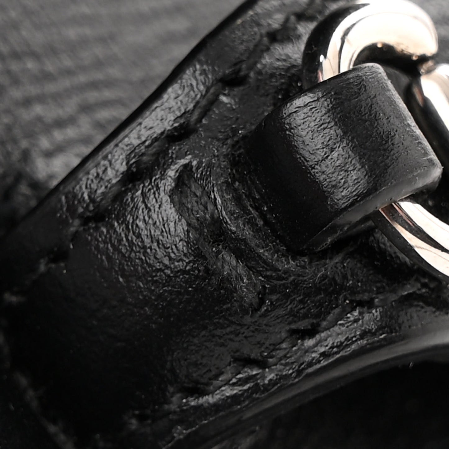 Calfskin Mini Horsebit 1955 Asymmetric Shoulder Bag Black