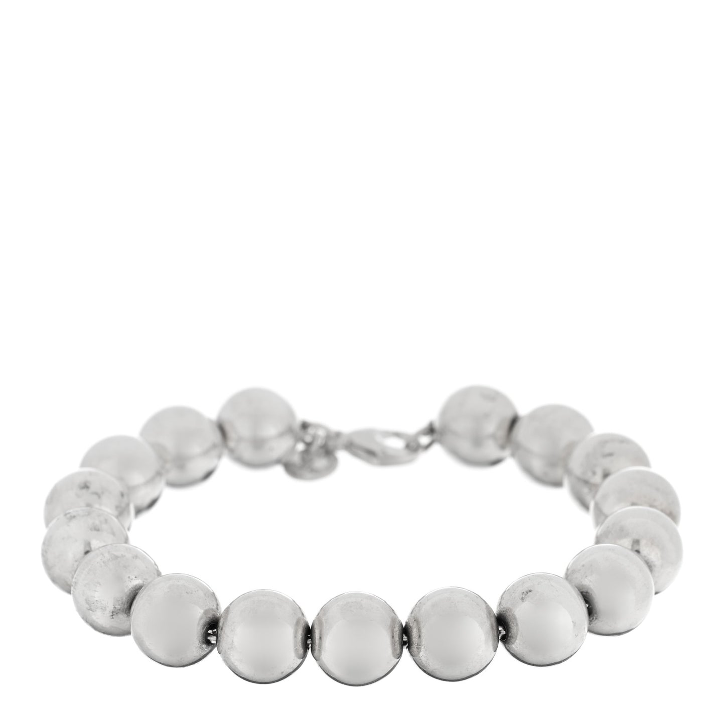 Sterling Silver 10mm Hardwear Ball Bracelet
