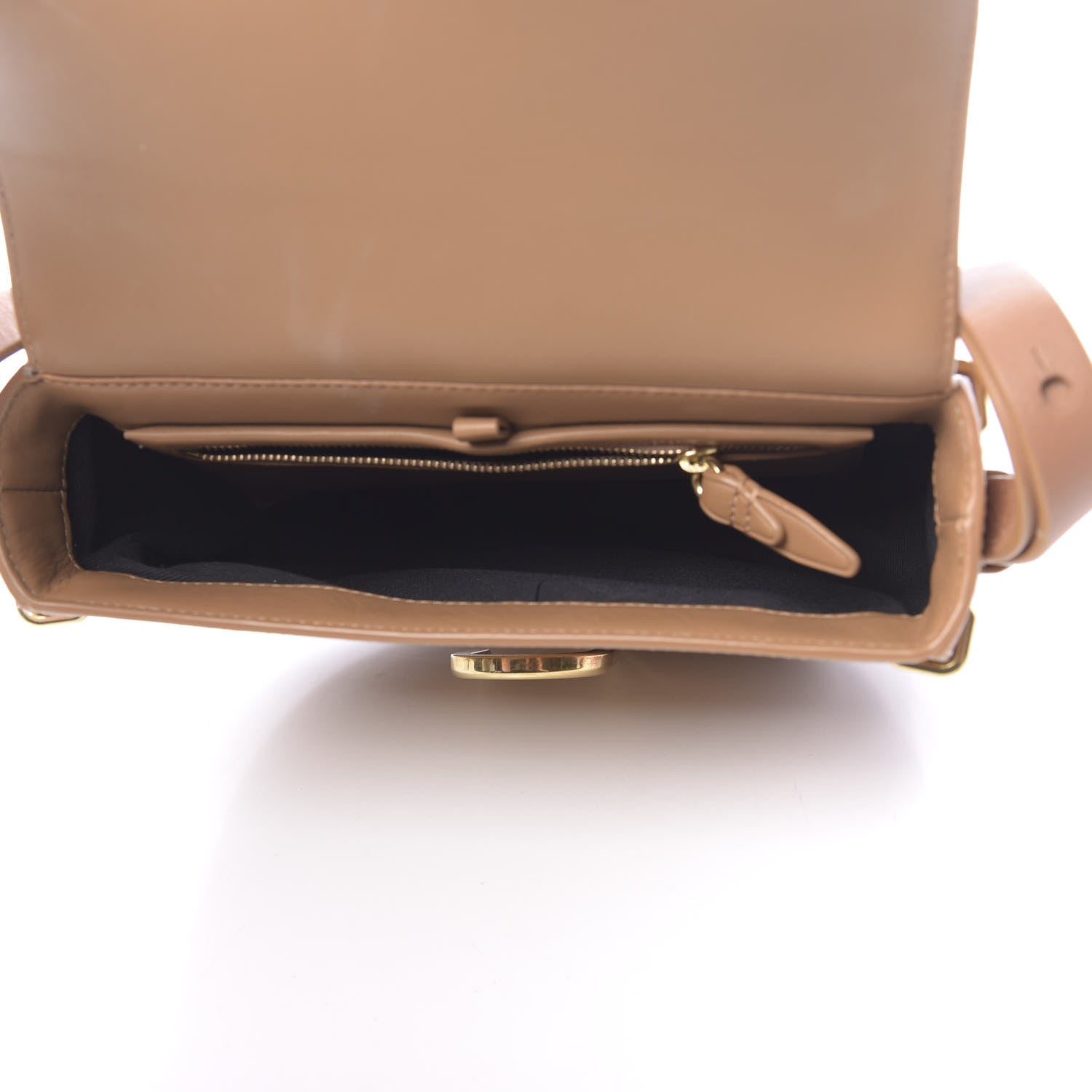 3.1 Phillip Lim 3.1 Calfskin Alix Saddle Crossbody Bag Tan 5 of 15