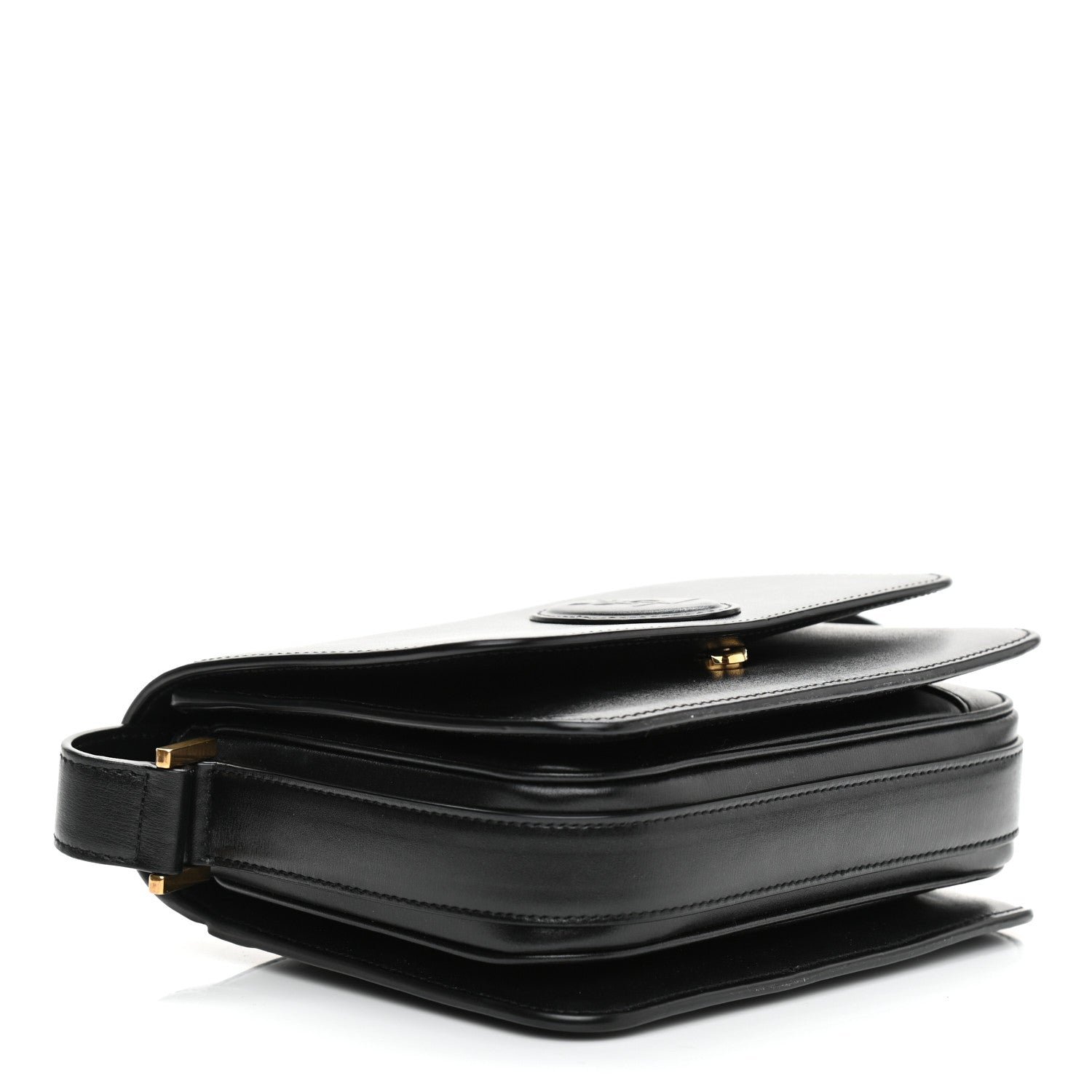 Saint Laurent Calfskin Le 61 Shoulder Bag Black 4 of 7