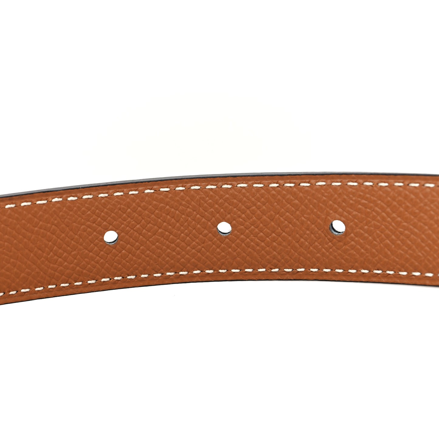 Swift Epsom Mini Constance H Belt 75 Black Gold