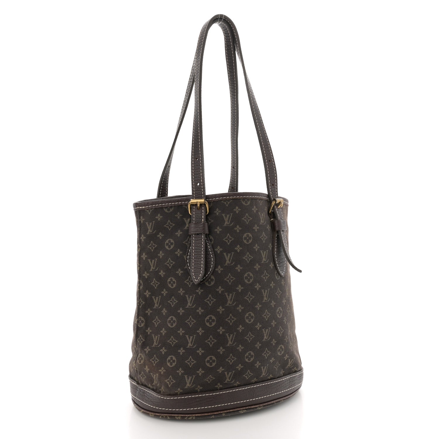 Louis Vuitton Mini Lin Petit Bucket Bag Ebene 3 of 15