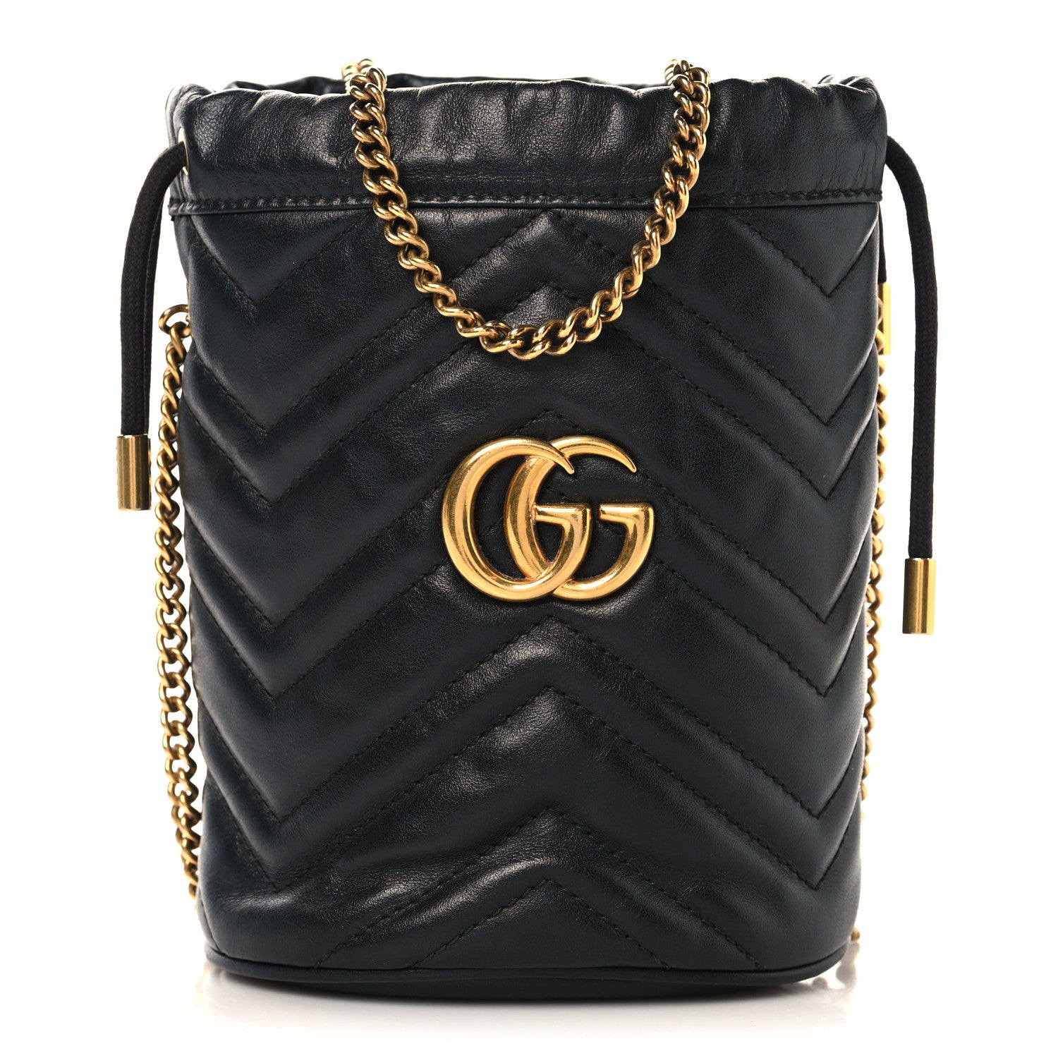 black mini gg marmont 2.0 backpack Gucci Mini Gg Marmont Bucket Bag