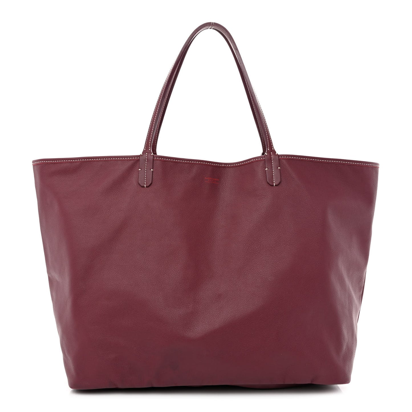 Goyardine Reversible Anjou GM Burgundy
