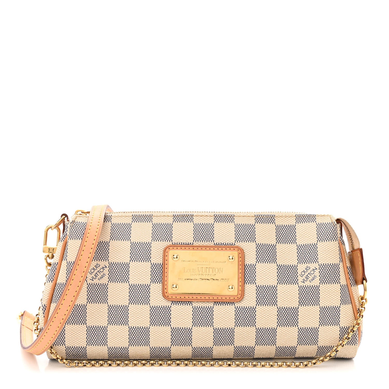Louis Vuitton Damier Azur Eva Clutch 1 of 10
