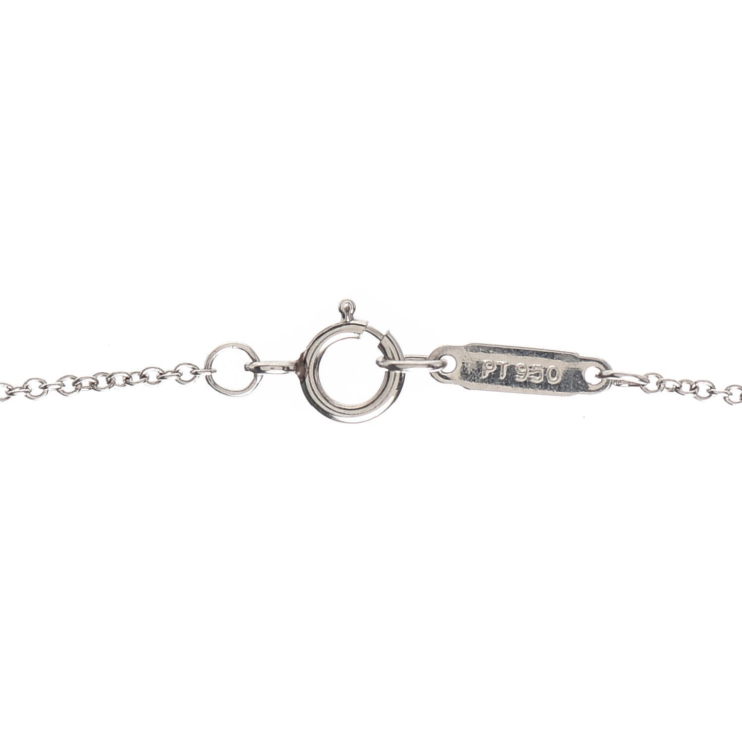 Platinum Diamond Small Jazz Cross Pendant Necklace