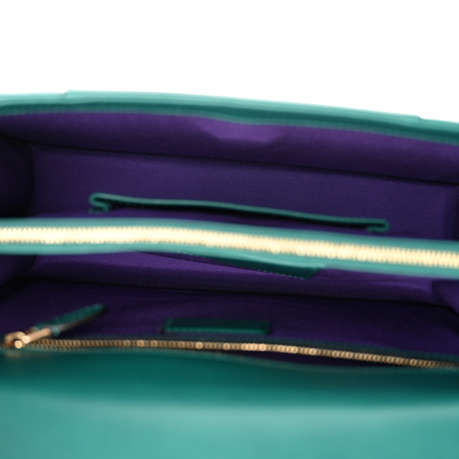 Bulgari Calfskin Medium Serpenti Forever Crossbody Bag Emerald Green 5 of 12