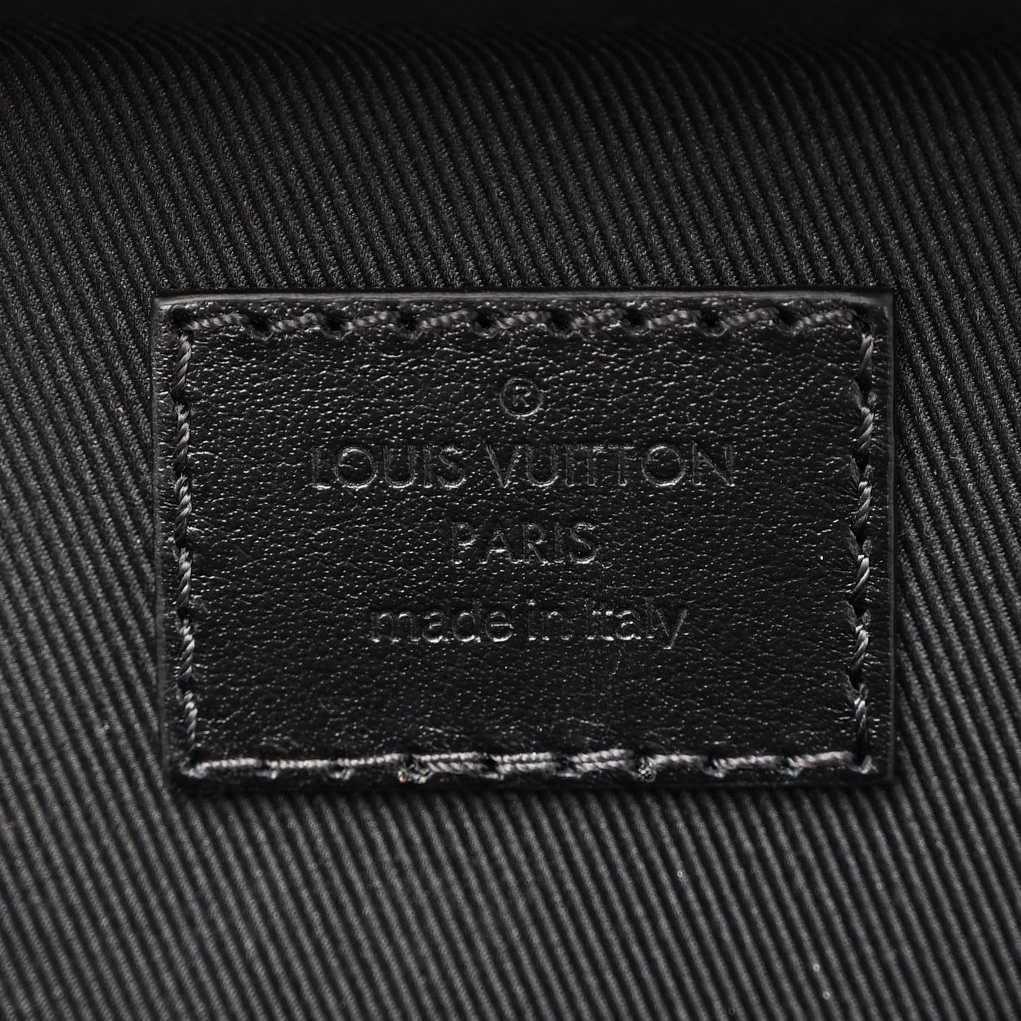 Taurillon Monogram Solar Ray Soft Trunk Black