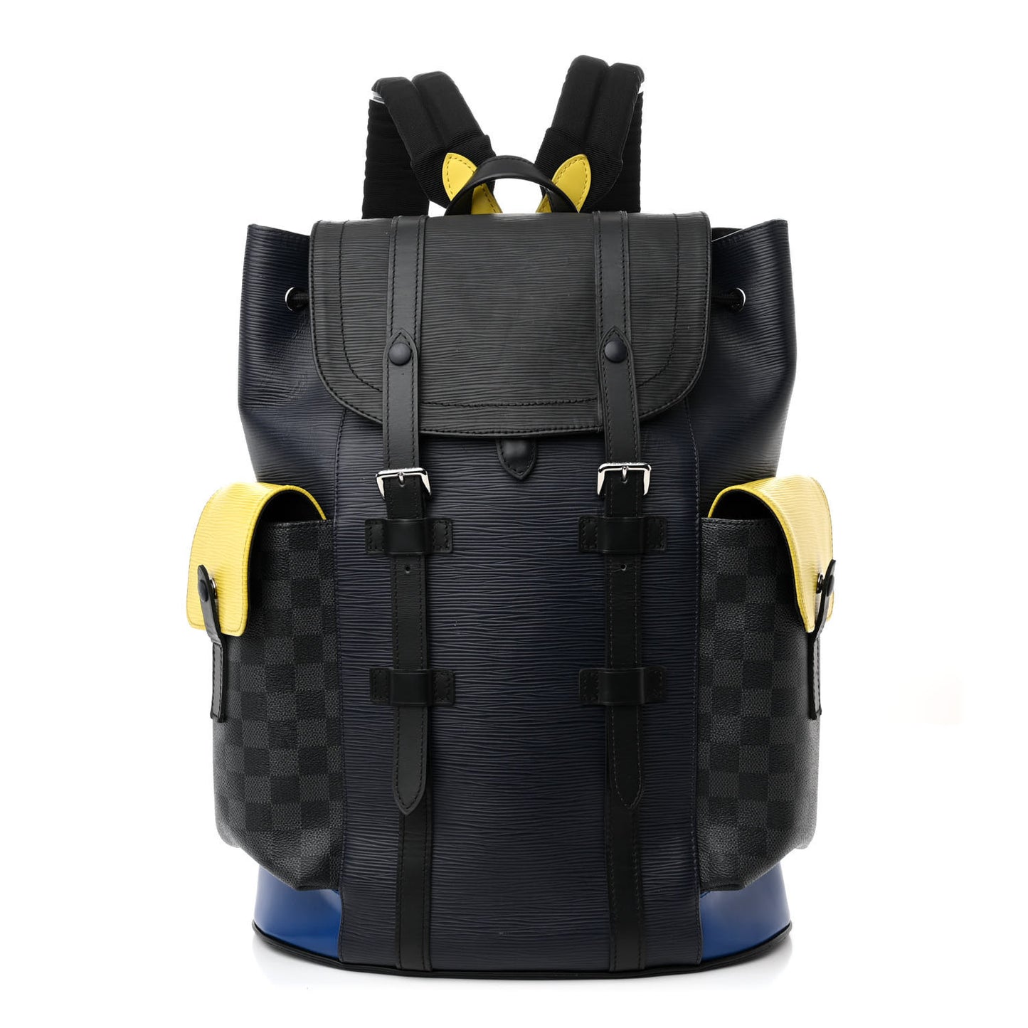 Epi Damier Cobalt Christopher Backpack PM