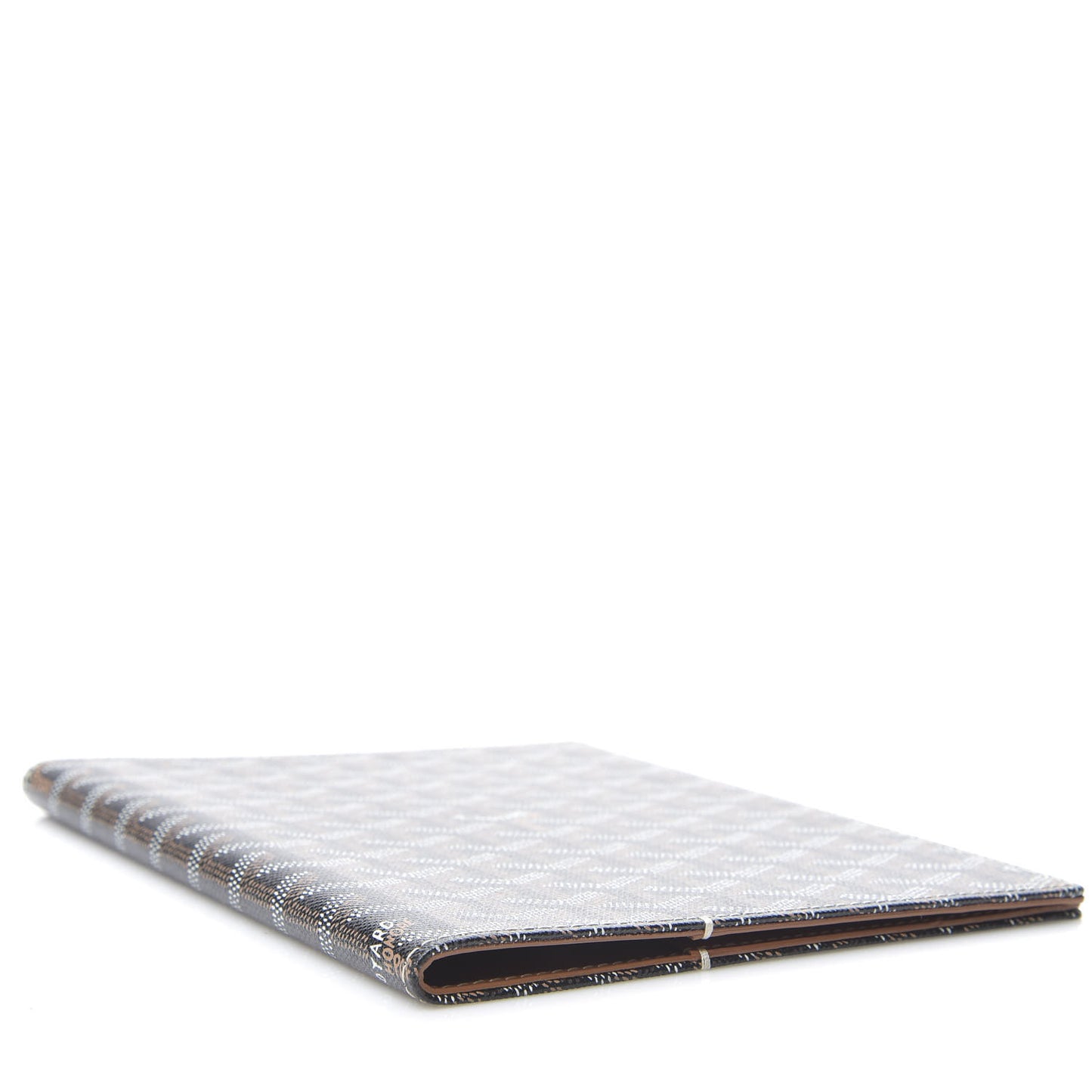 Goyardine Agenda Cover Black Gold