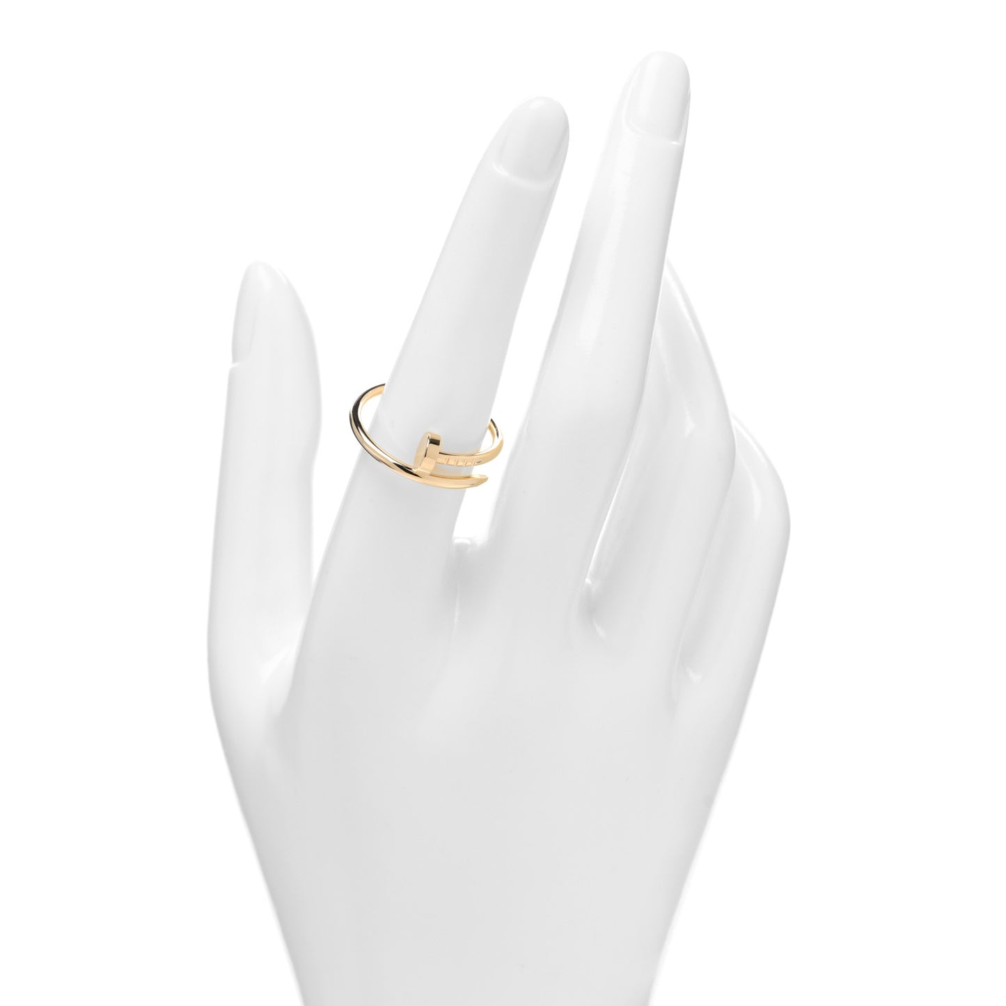 18K Yellow Gold Small Juste Un Clou Ring 57 8
