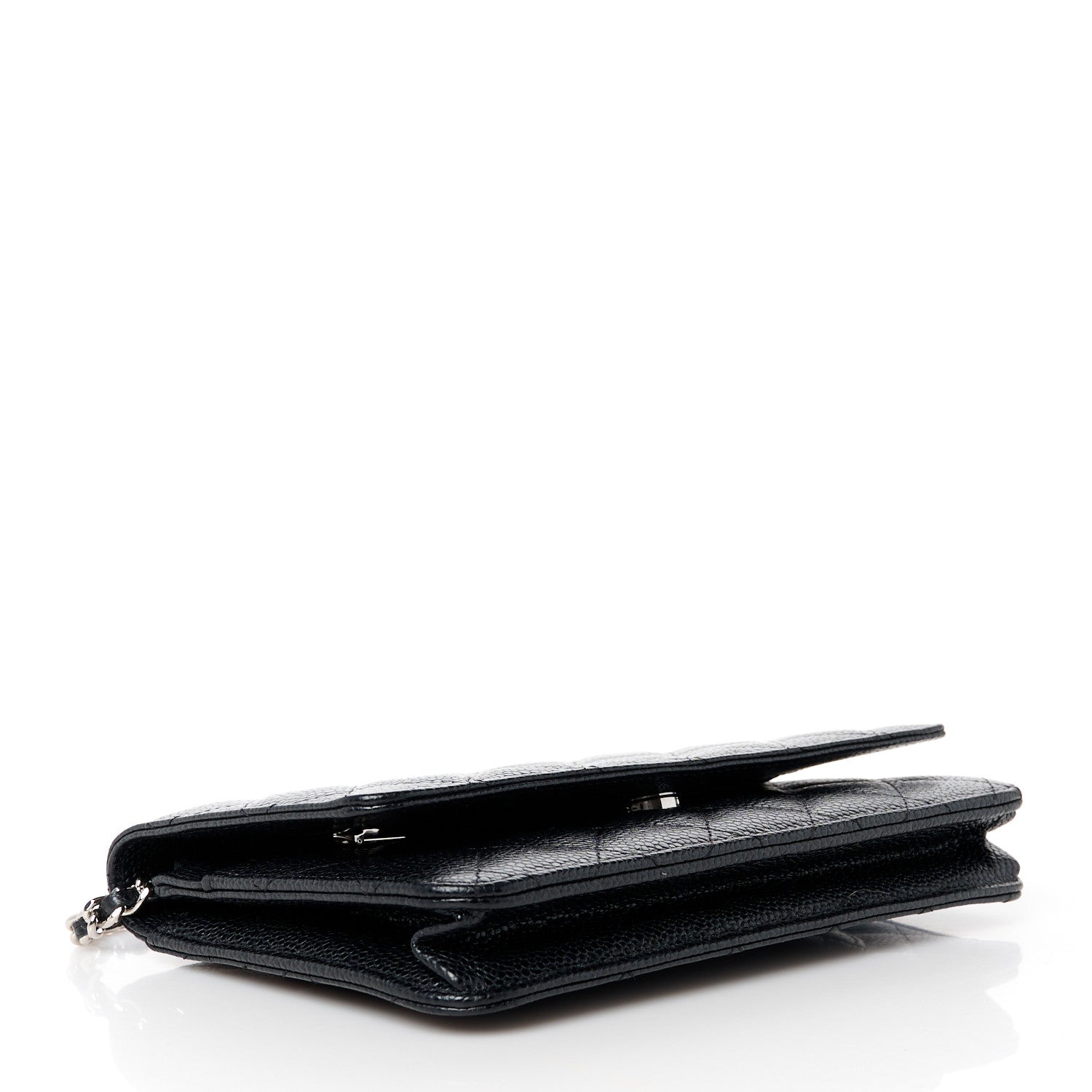 Chanel Caviar Quilted Wallet on Chain WOC Black 4 of 11