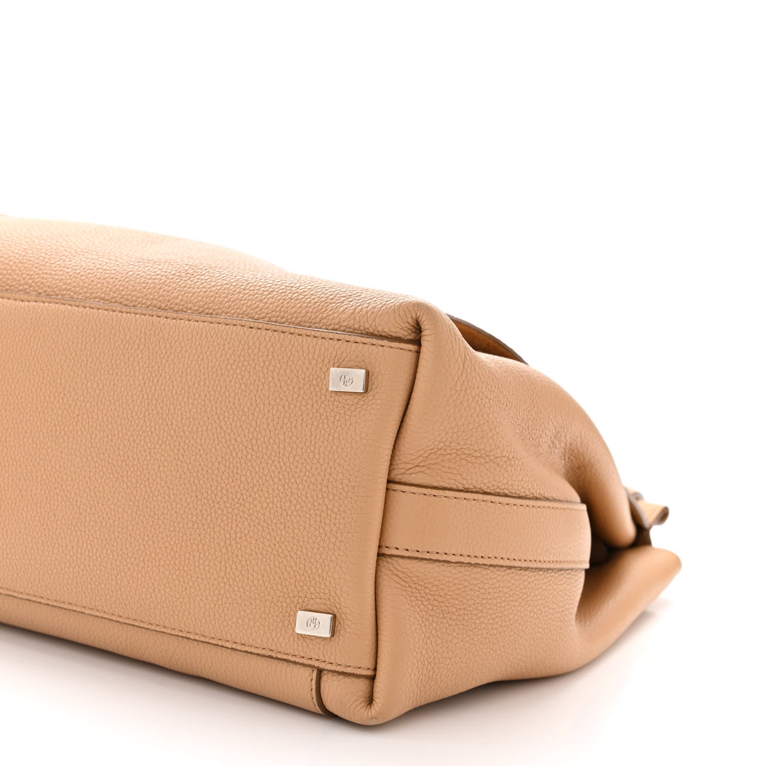The Row Grained Calfskin Top Handle 14 Bag Tan 8 of 9