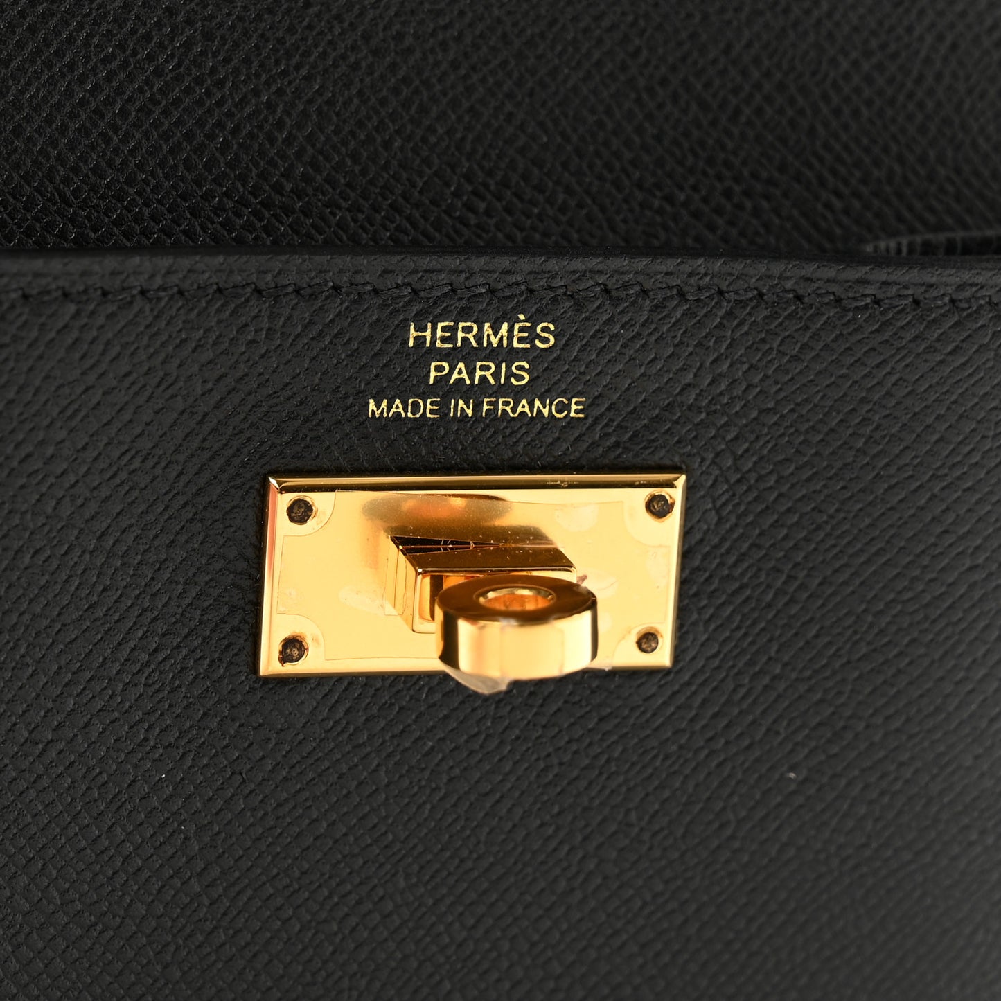 Epsom Kelly Pocket Compact Wallet Black