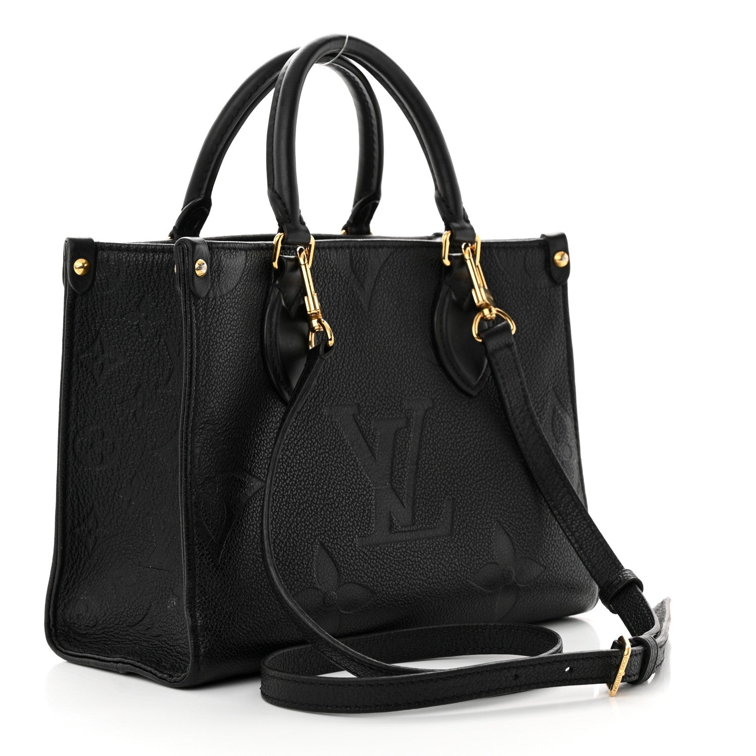 Louis Vuitton Empreinte Monogram Giant Onthego PM Black 3 of 11