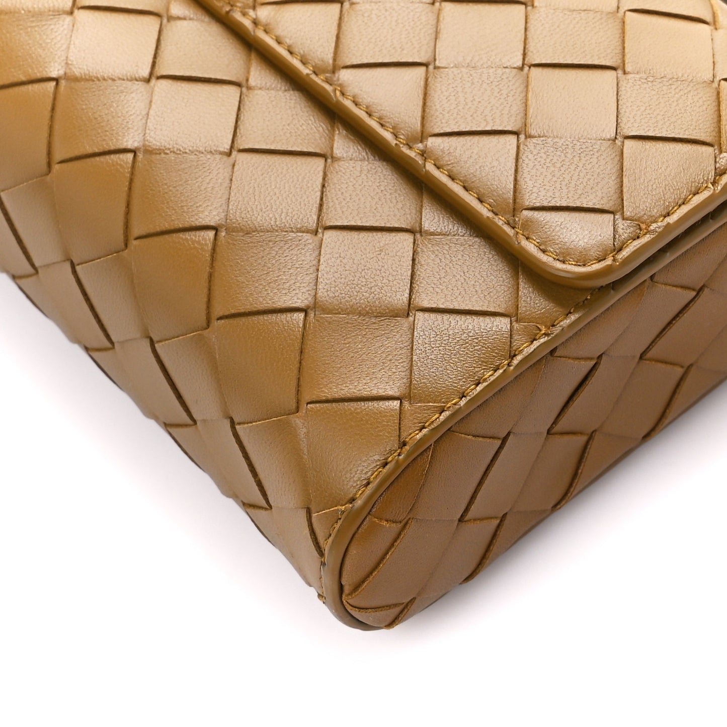 Nappa Intrecciato Mini Andiamo Crossbody Bag Acorn
