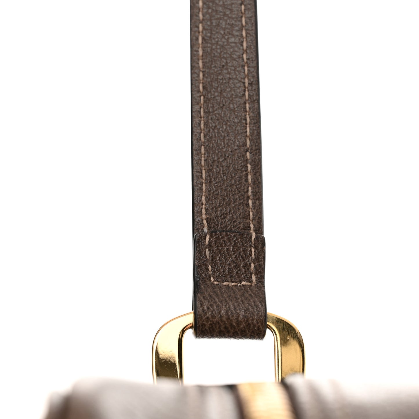 GG Supreme Monogram Web Small Ophidia Shoulder Bag Brown