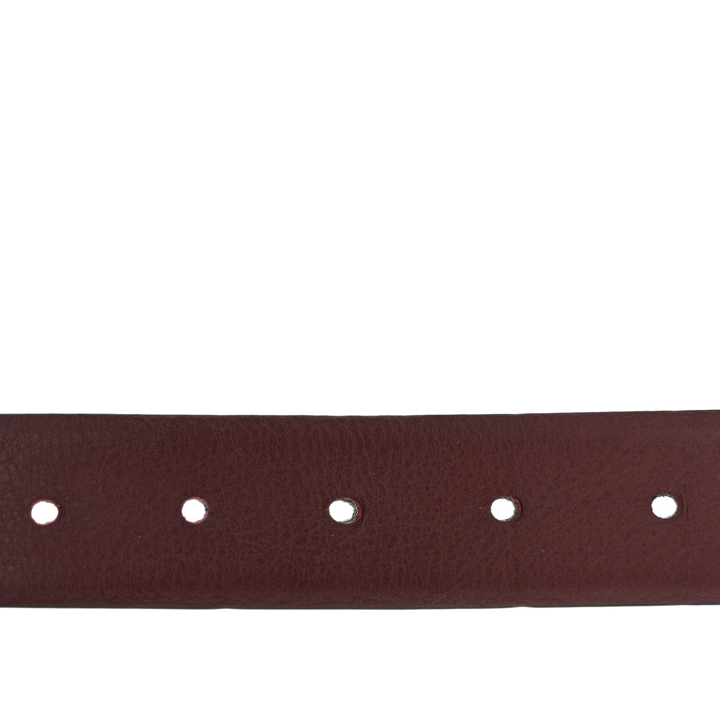 Calfskin CC Reversible Belt 85 34 Black Burgundy