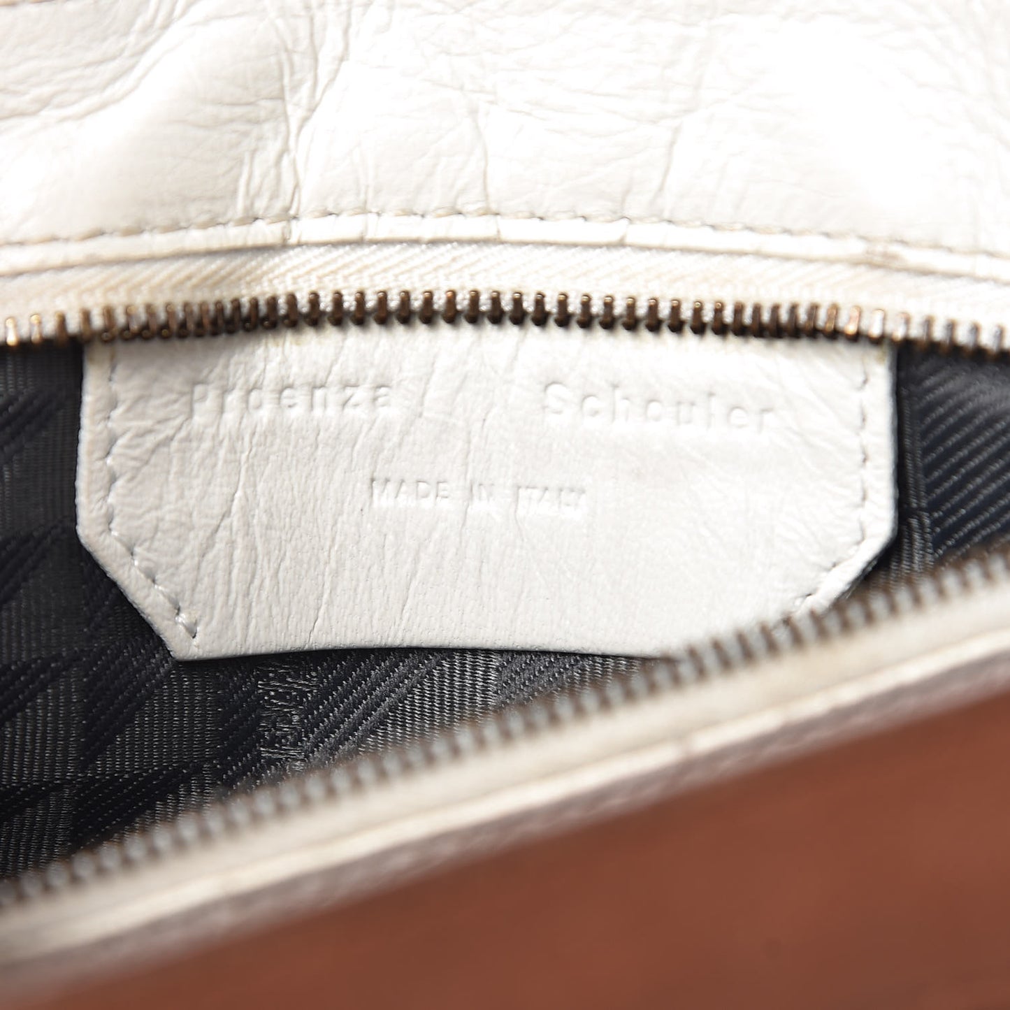 Lambskin Fringe Medium PS1 Satchel Saddle