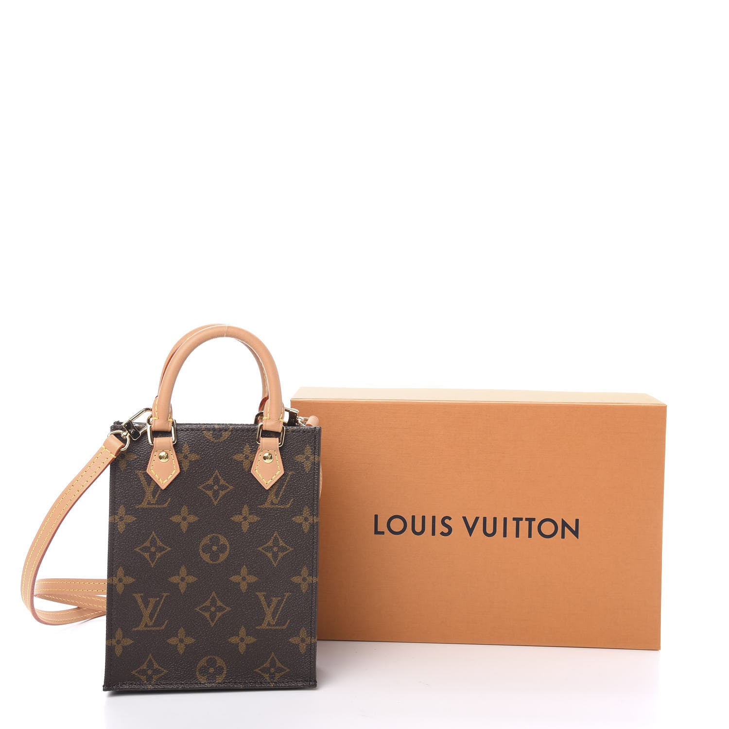 Louis Vuitton Monogram Petit Sac Plat 9 of 9
